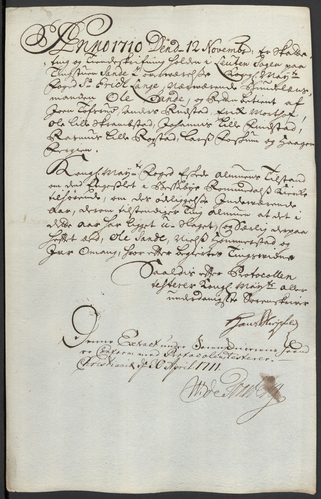 Rentekammeret inntil 1814, Reviderte regnskaper, Fogderegnskap, RA/EA-4092/R16/L1046: Fogderegnskap Hedmark, 1710, s. 298