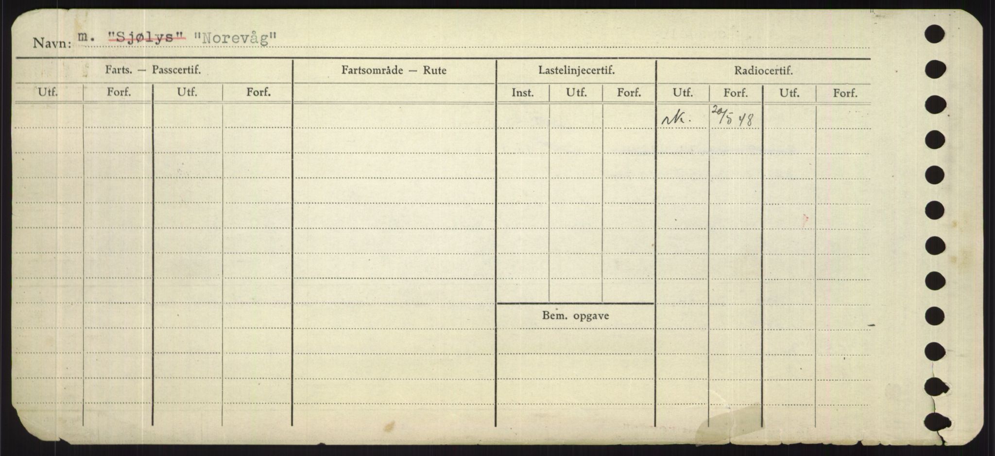 Sjøfartsdirektoratet med forløpere, Skipsmålingen, AV/RA-S-1627/H/Hd/L0026: Fartøy, N-Norhol, s. 614