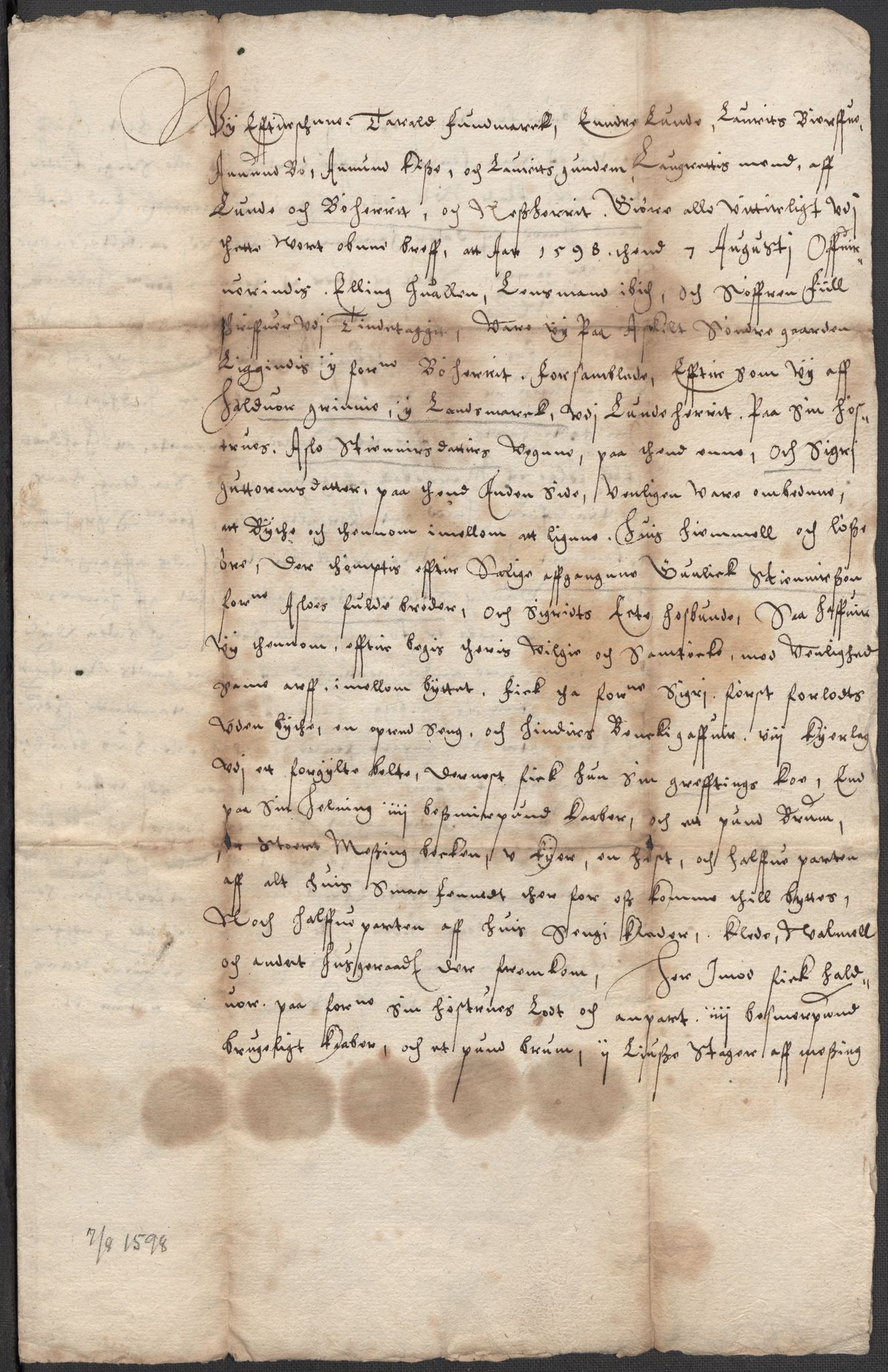 Riksarkivets diplomsamling, AV/RA-EA-5965/F15/L0028: Prestearkiv - Telemark, 1572-1769, s. 101