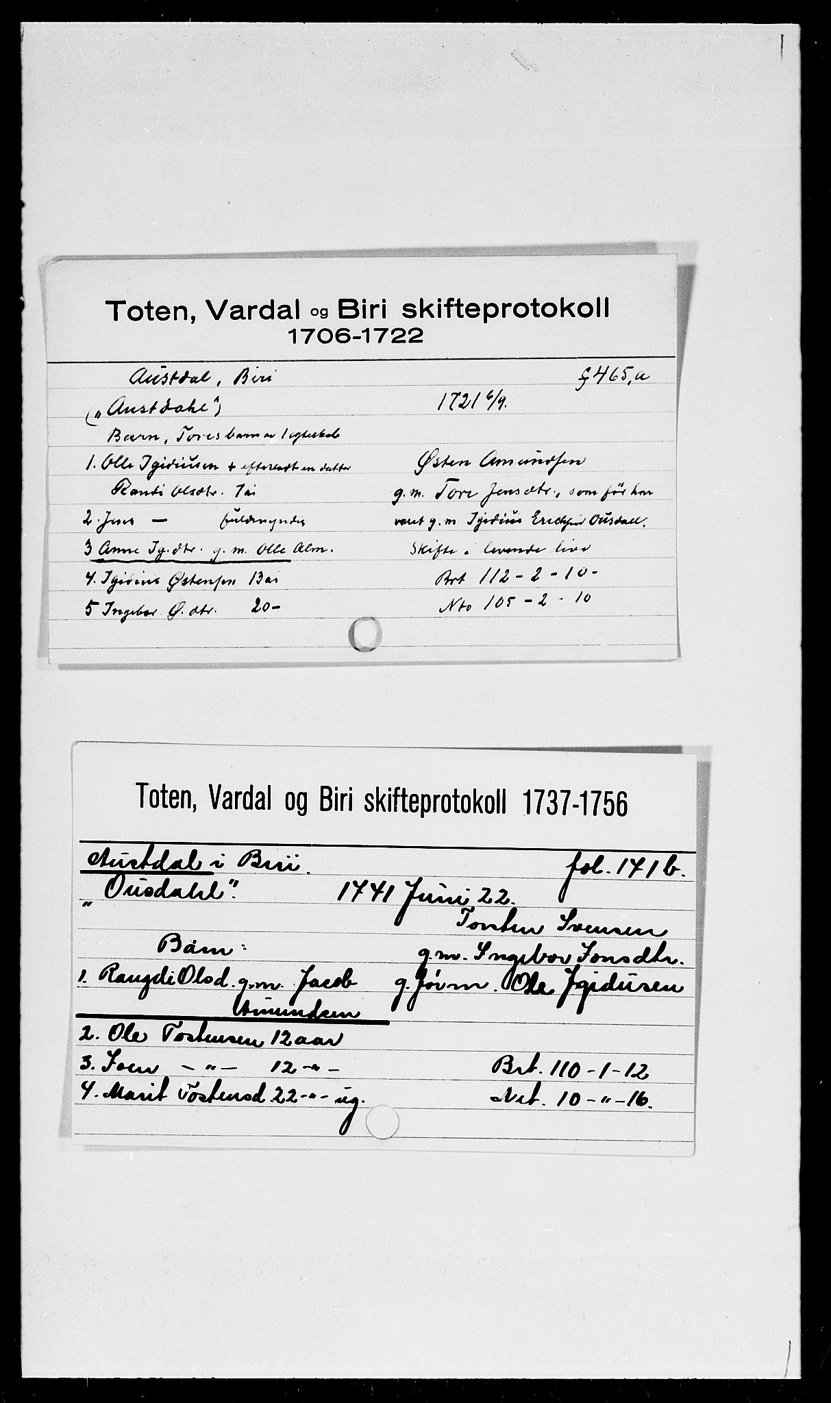 Toten tingrett, SAH/TING-006/J, 1657-1903, s. 24308
