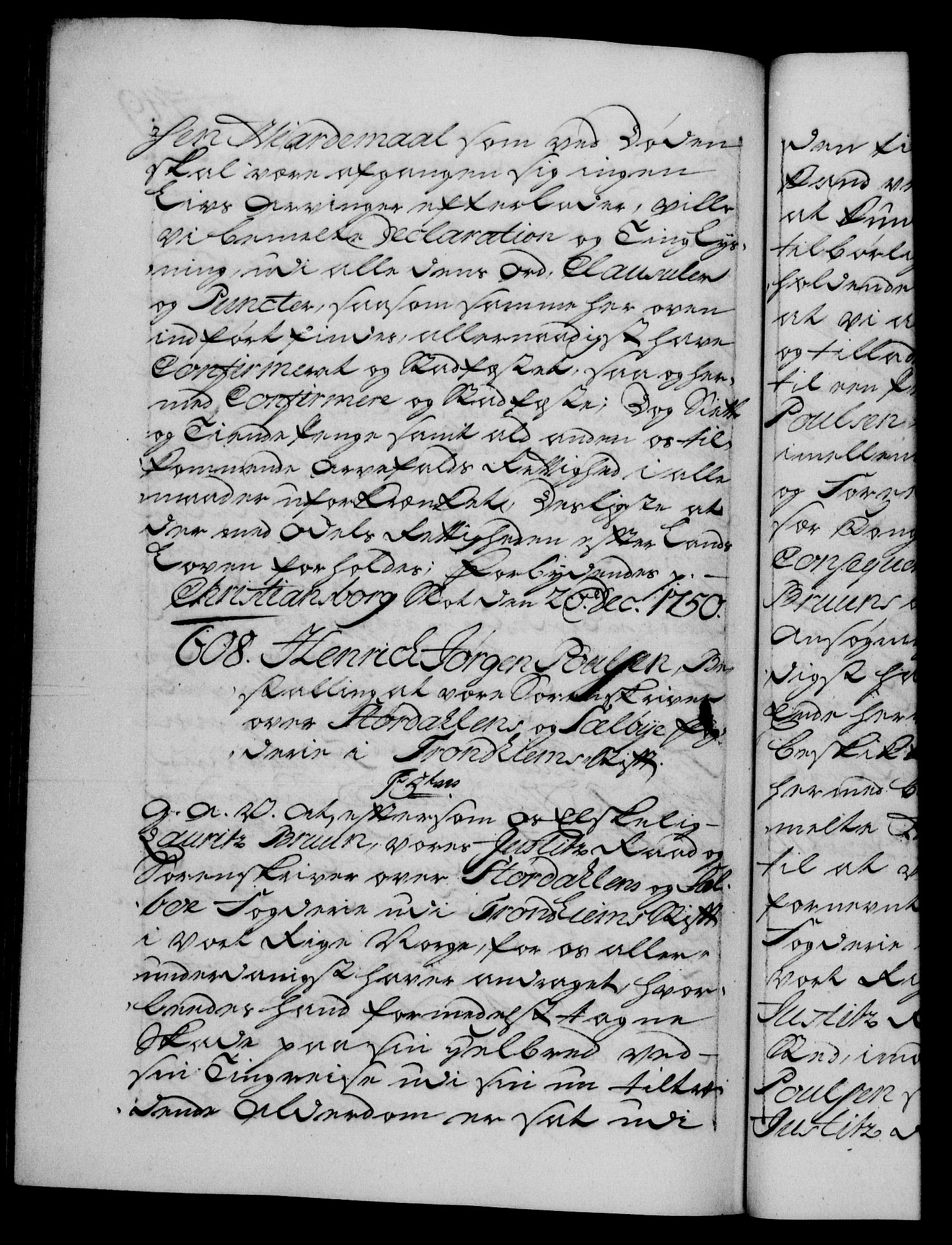 Danske Kanselli 1572-1799, RA/EA-3023/F/Fc/Fca/Fcaa/L0036: Norske registre, 1749-1750, s. 749b