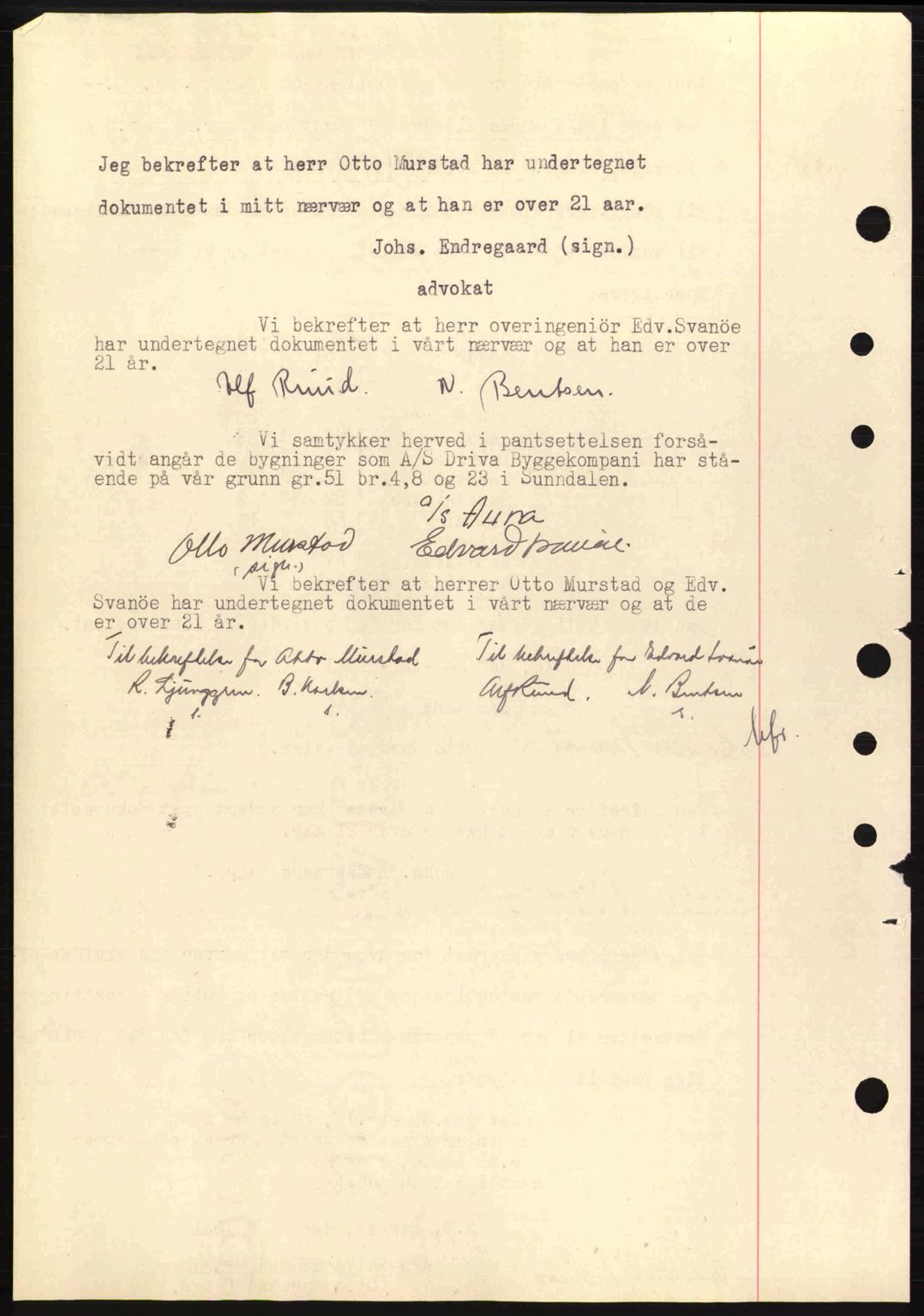 Nordmøre sorenskriveri, SAT/A-4132/1/2/2Ca: Pantebok nr. B88, 1941-1942, Dagboknr: 1865/1941