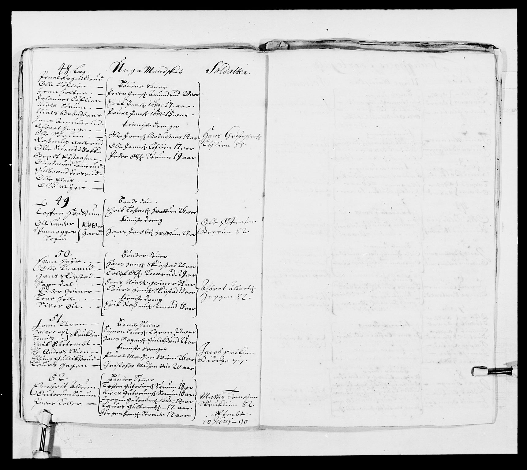 Kommanderende general (KG I) med Det norske krigsdirektorium, AV/RA-EA-5419/E/Ea/L0499: Opplandske regiment, 1690-1693, s. 195