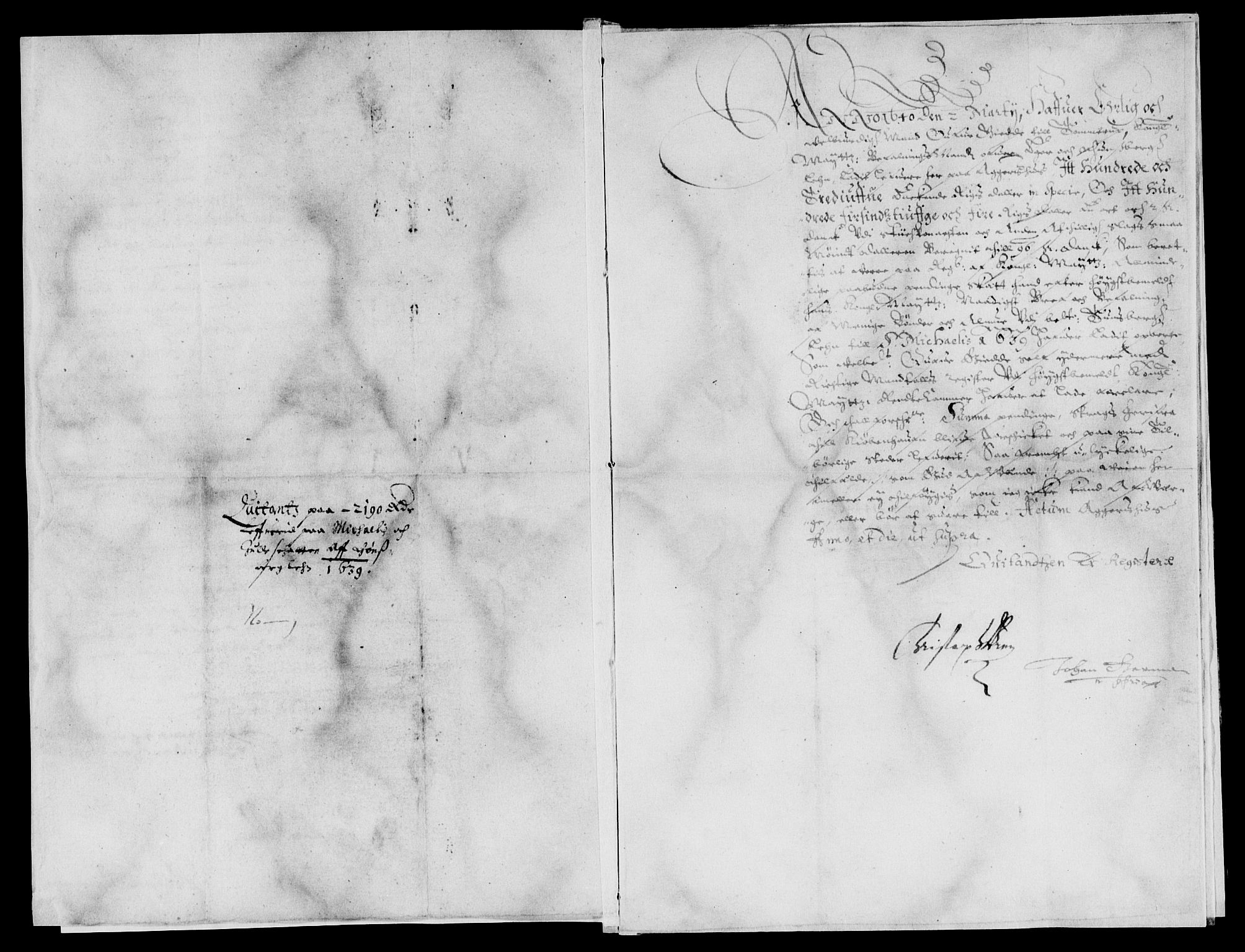 Rentekammeret inntil 1814, Reviderte regnskaper, Lensregnskaper, AV/RA-EA-5023/R/Rb/Rbo/L0019: Tønsberg len, 1638-1640