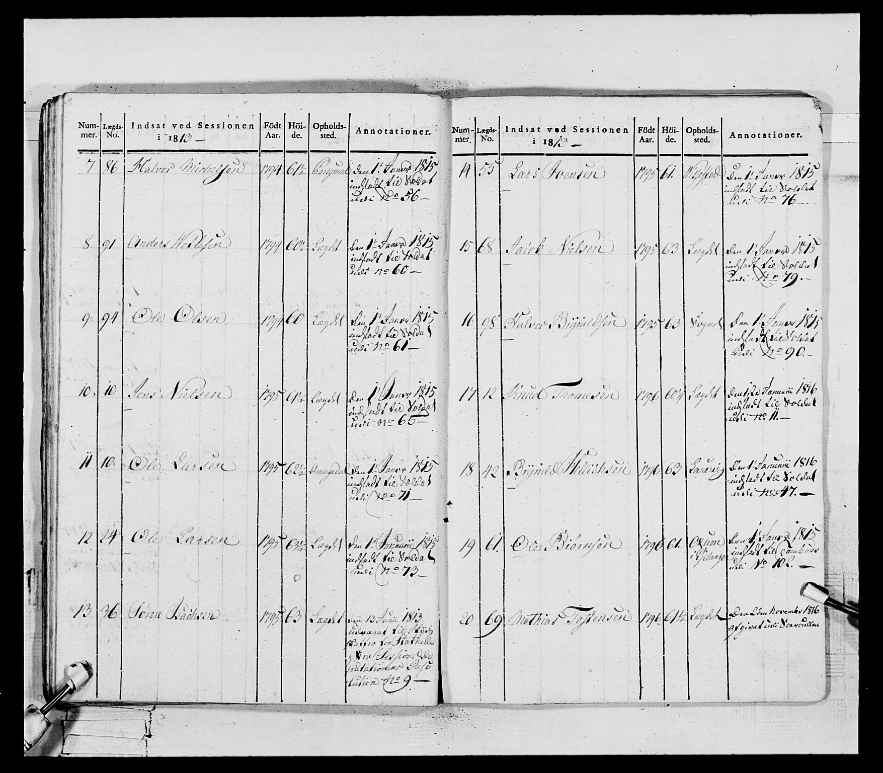 Generalitets- og kommissariatskollegiet, Det kongelige norske kommissariatskollegium, AV/RA-EA-5420/E/Eh/L0118: Telemarkske nasjonale infanteriregiment, 1814, s. 254