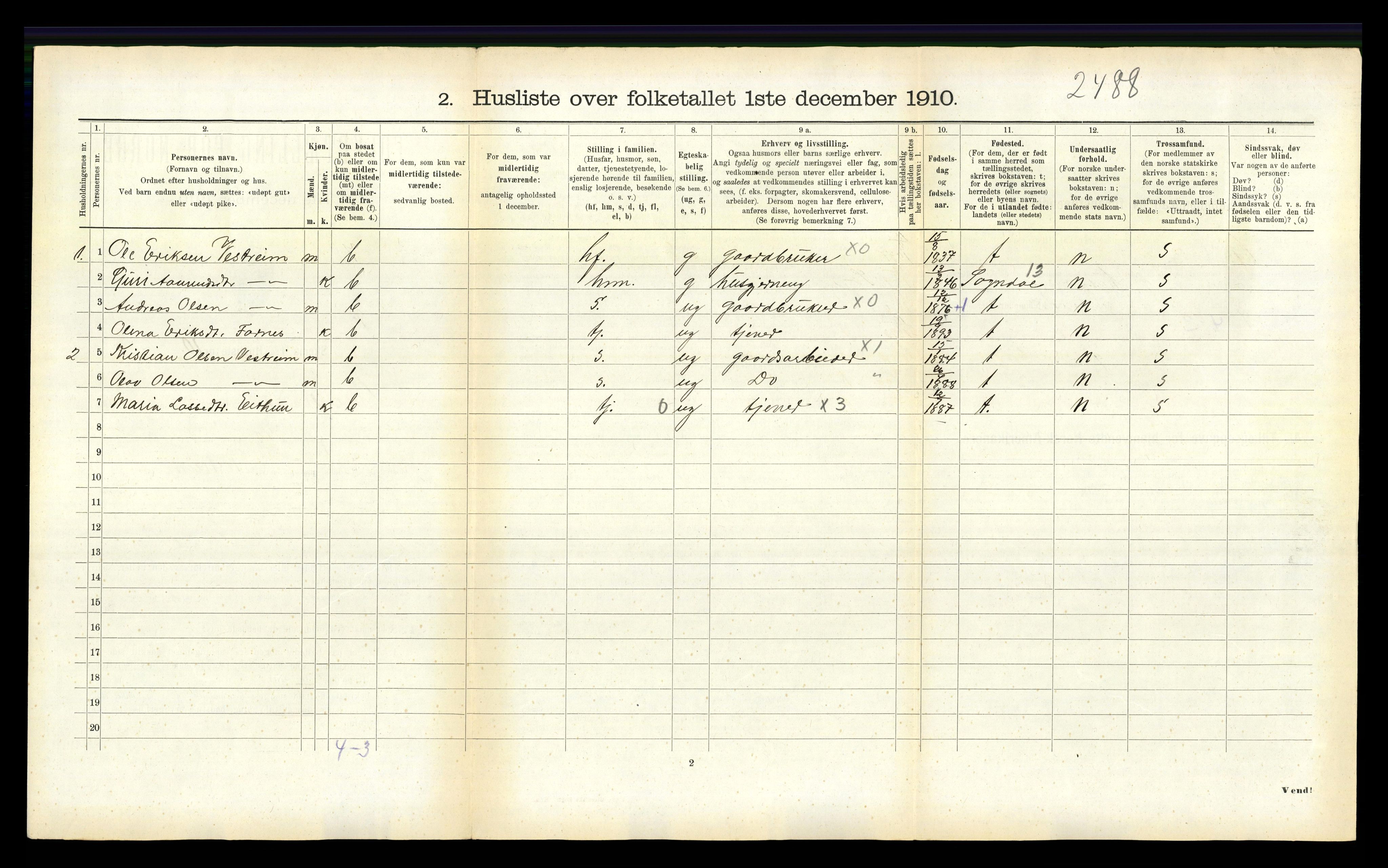 RA, Folketelling 1910 for 1418 Balestrand herred, 1910, s. 469