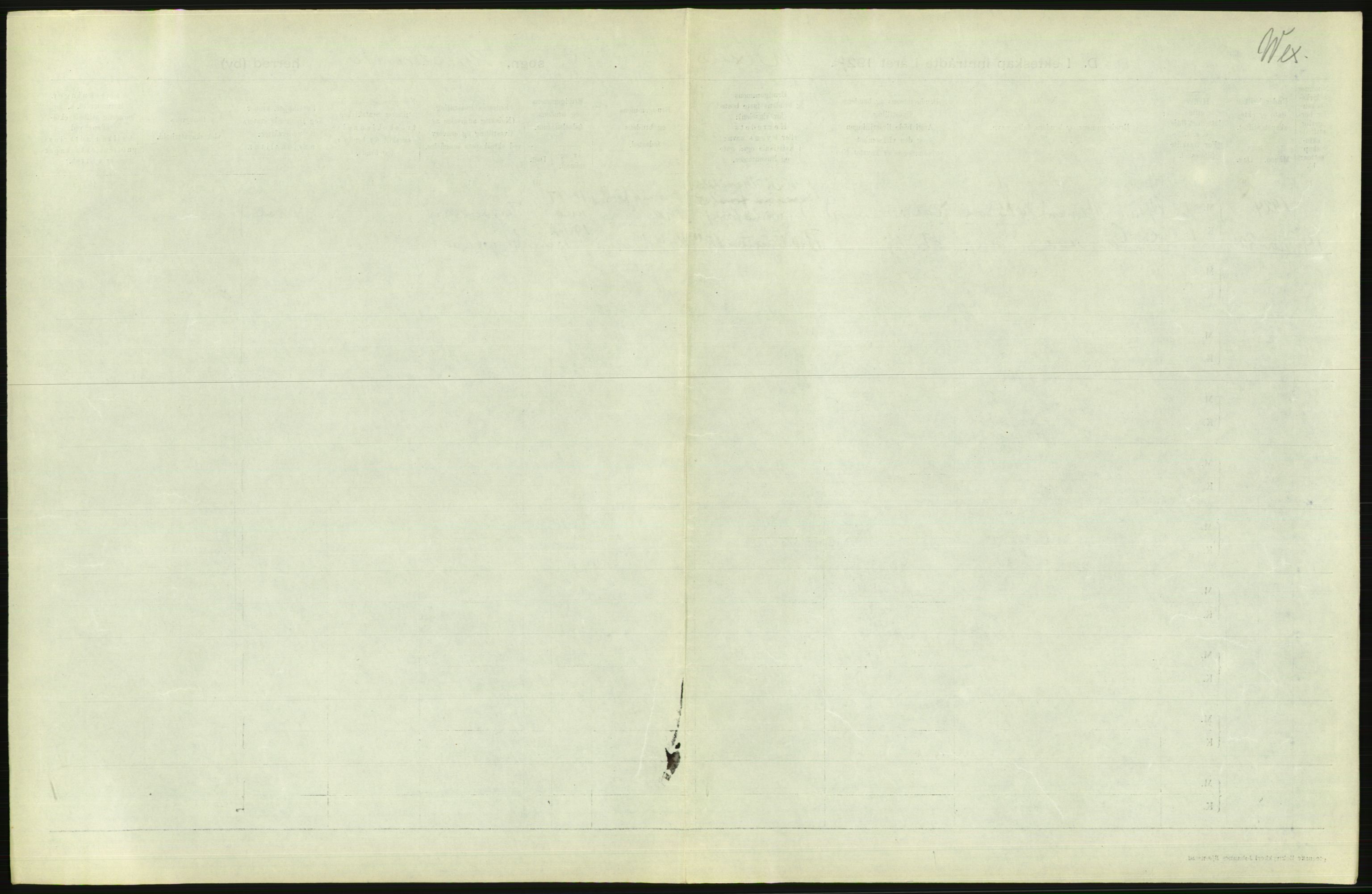 Statistisk sentralbyrå, Sosiodemografiske emner, Befolkning, AV/RA-S-2228/D/Df/Dfc/Dfcd/L0007: Kristiania: Gifte, 1924, s. 749