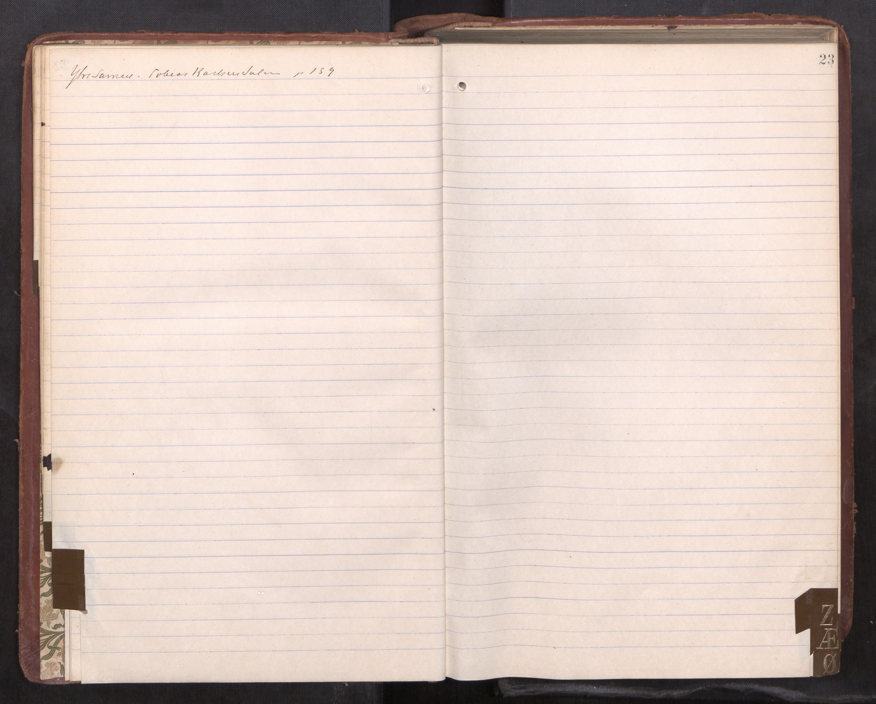 Fosen sorenskriveri, AV/SAT-A-1107/1/1/1B/L0032: Ekstrarettsprotokoll, 1910-1917, s. 22b-23a