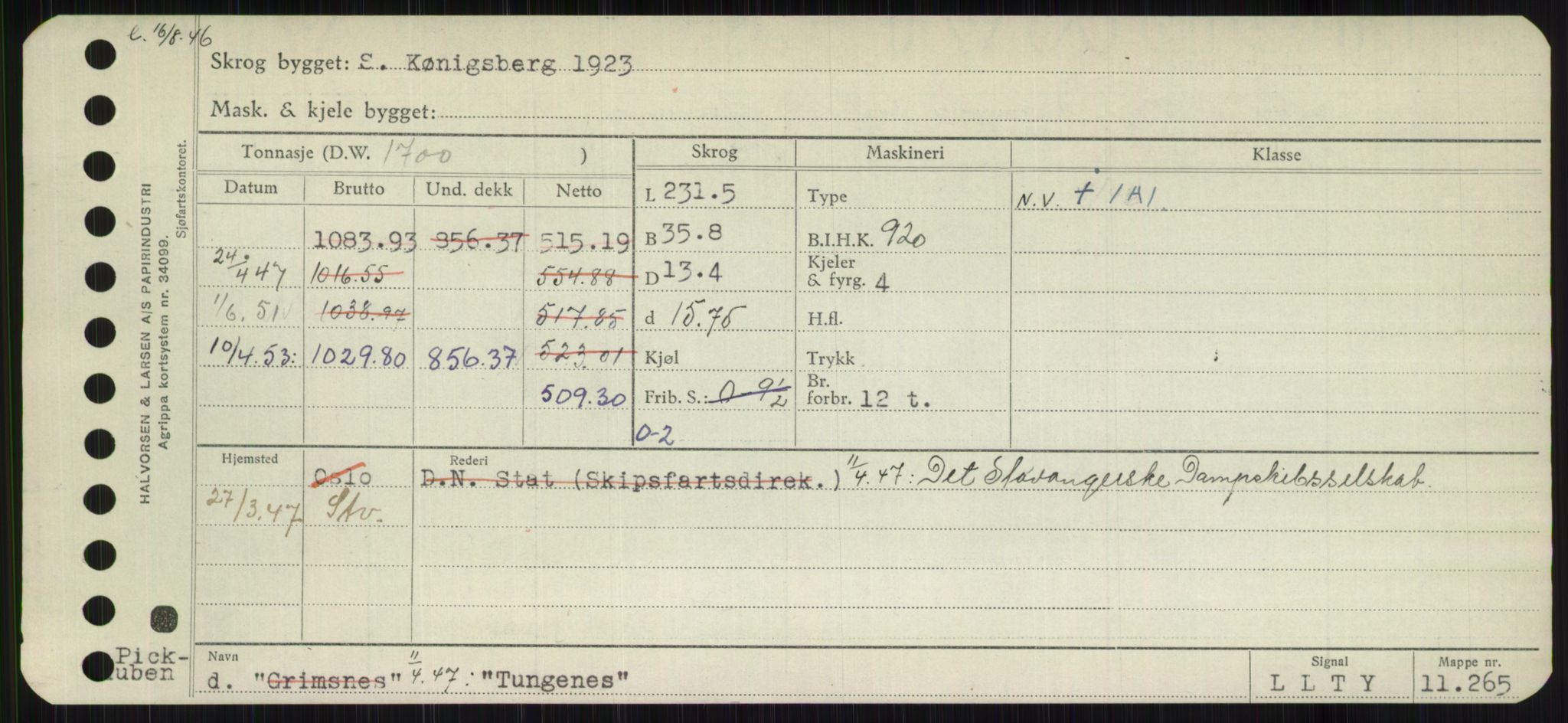 Sjøfartsdirektoratet med forløpere, Skipsmålingen, AV/RA-S-1627/H/Hb/L0005: Fartøy, T-Å, s. 239