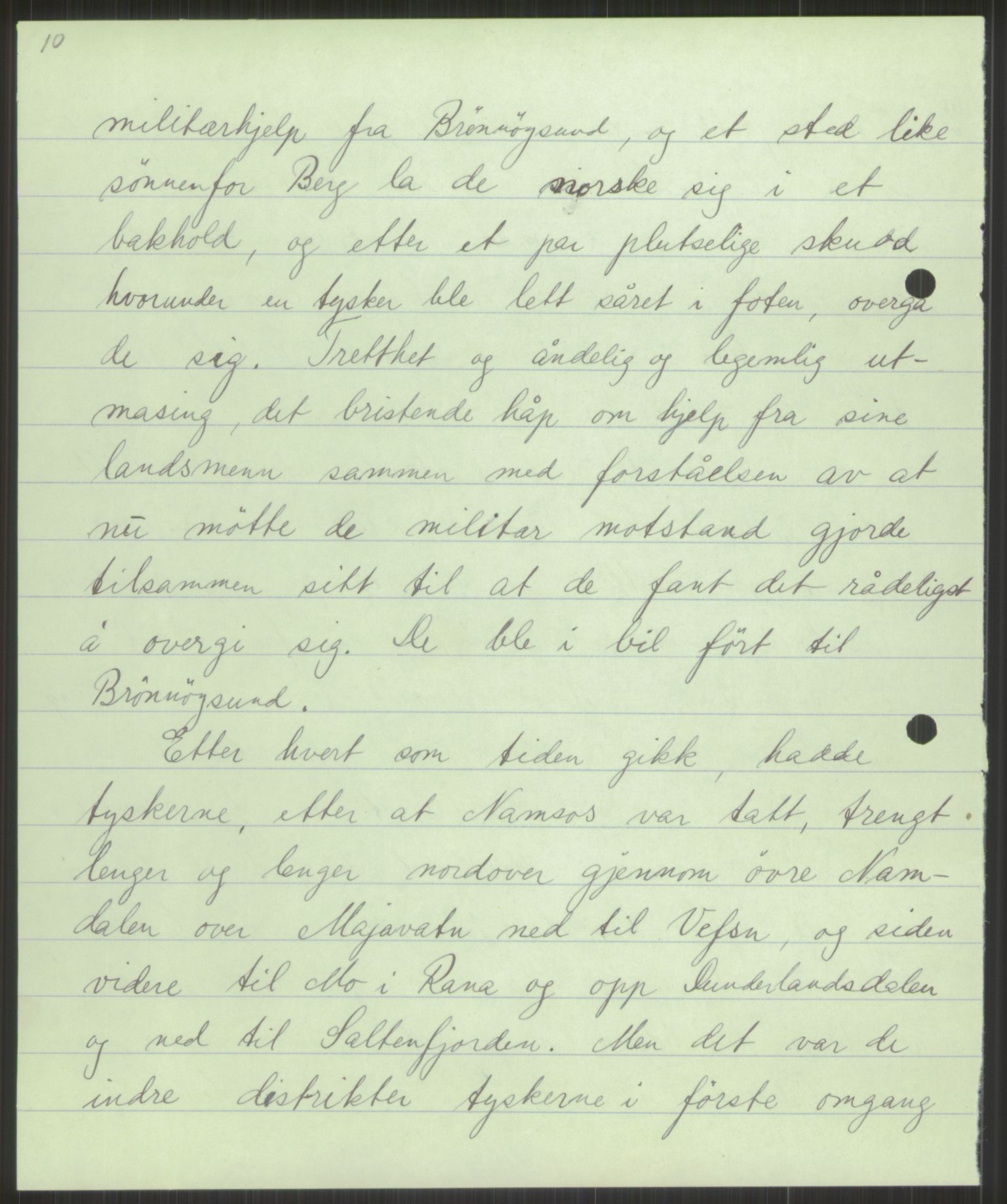 Forsvaret, Forsvarets krigshistoriske avdeling, AV/RA-RAFA-2017/Y/Ya/L0017: II-C-11-31 - Fylkesmenn.  Rapporter om krigsbegivenhetene 1940., 1940, s. 321