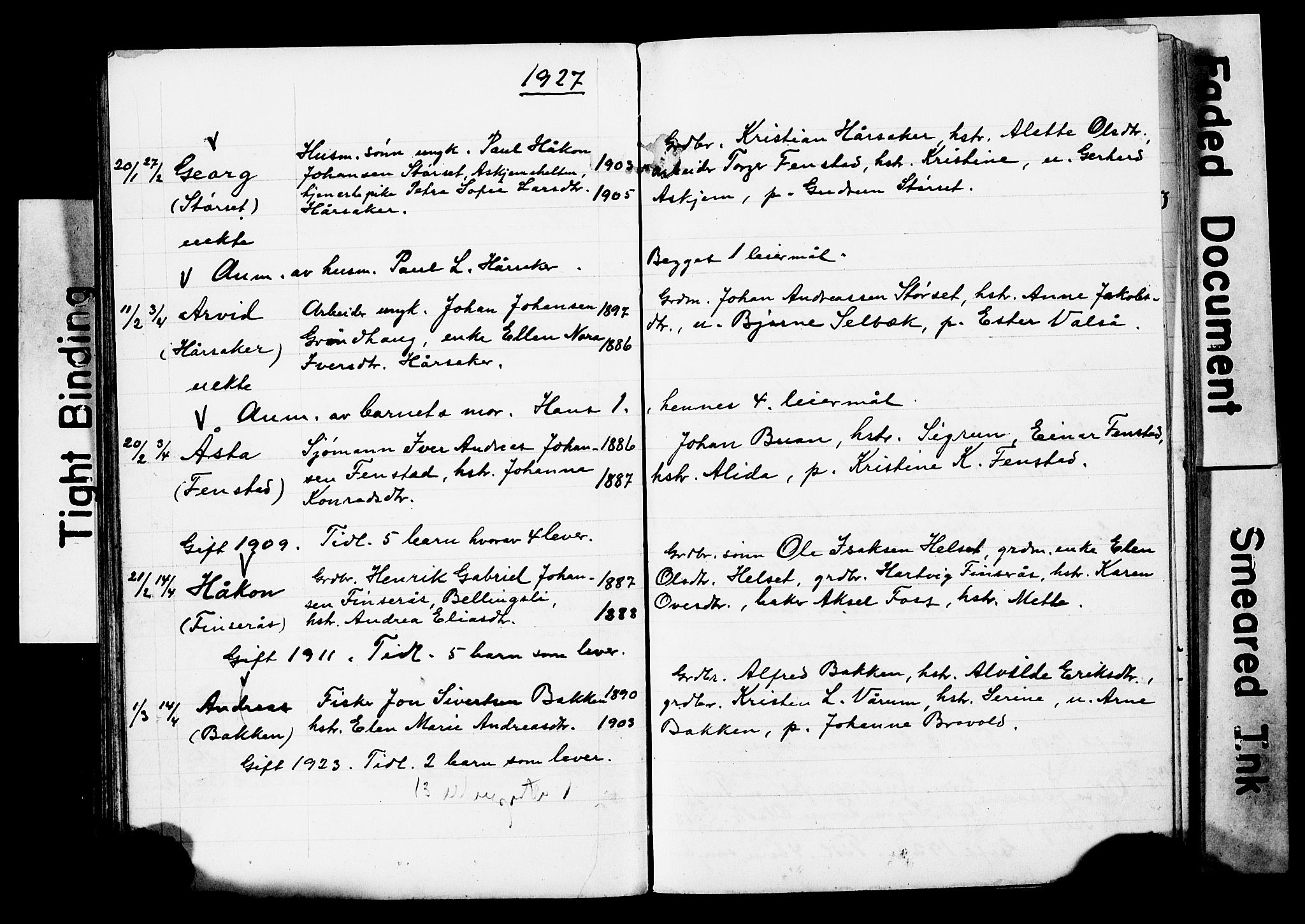 Ministerialprotokoller, klokkerbøker og fødselsregistre - Sør-Trøndelag, AV/SAT-A-1456/646/L0631: Klokkerbok nr. 646C04, 1917-1930
