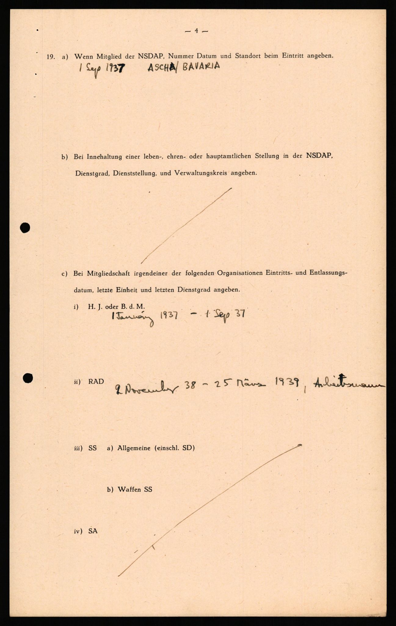 Forsvaret, Forsvarets overkommando II, AV/RA-RAFA-3915/D/Db/L0036: CI Questionaires. Tyske okkupasjonsstyrker i Norge. Tyskere., 1945-1946, s. 148