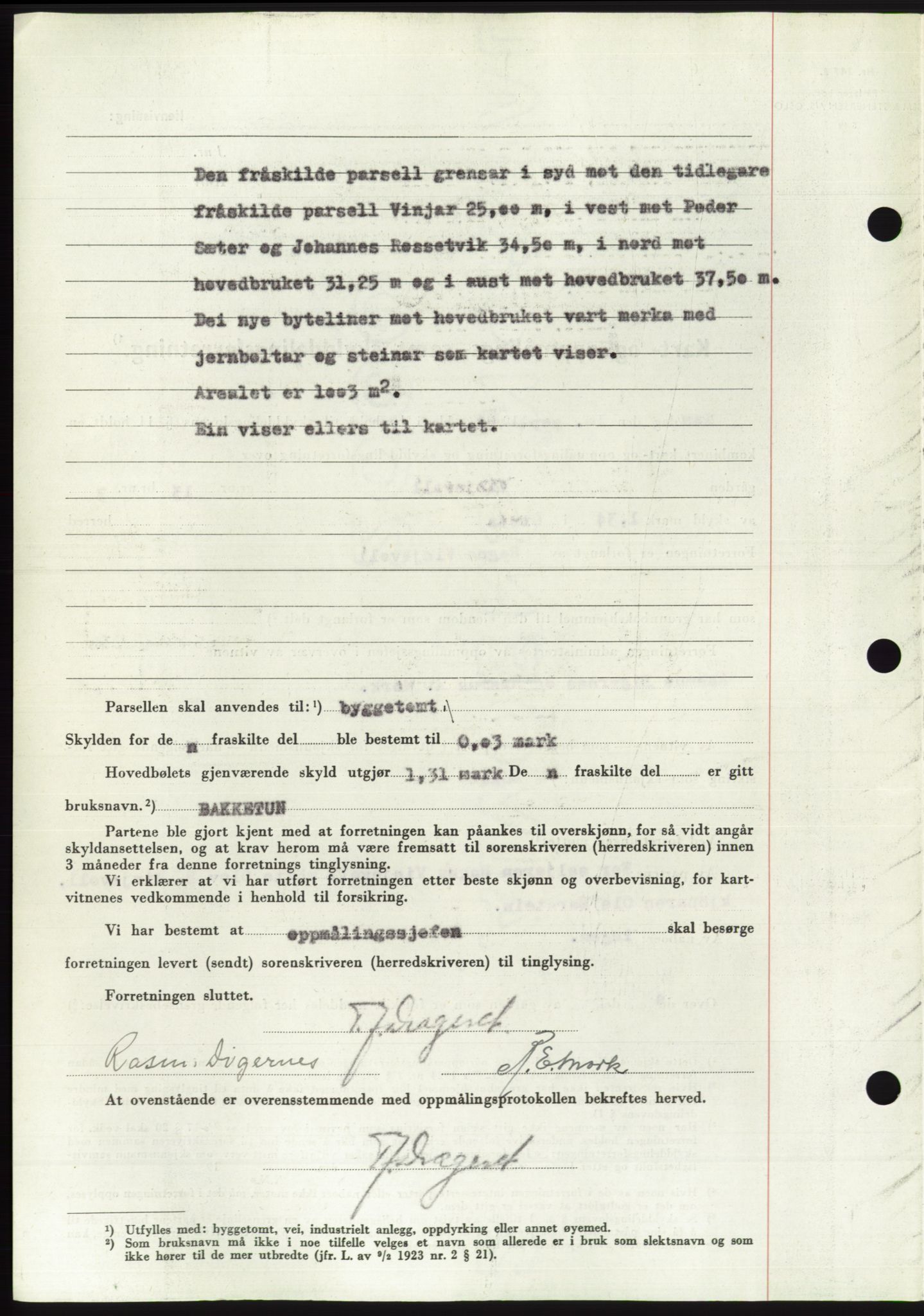 Søre Sunnmøre sorenskriveri, AV/SAT-A-4122/1/2/2C/L0090: Pantebok nr. 16A, 1951-1951, Dagboknr: 2312/1951