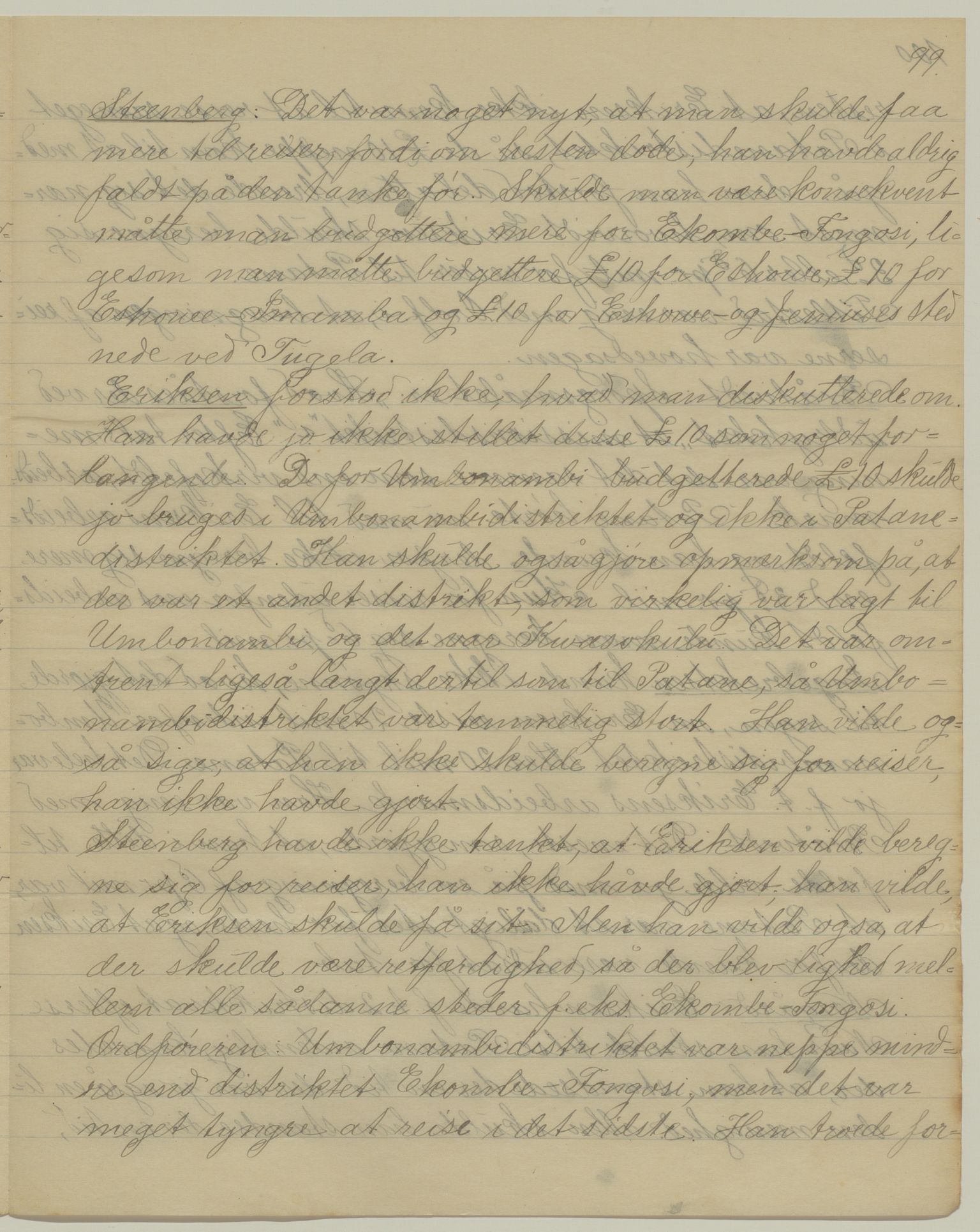 Det Norske Misjonsselskap - hovedadministrasjonen, VID/MA-A-1045/D/Da/Daa/L0042/0007: Konferansereferat og årsberetninger / Konferansereferat fra Sør-Afrika., 1898, s. 99