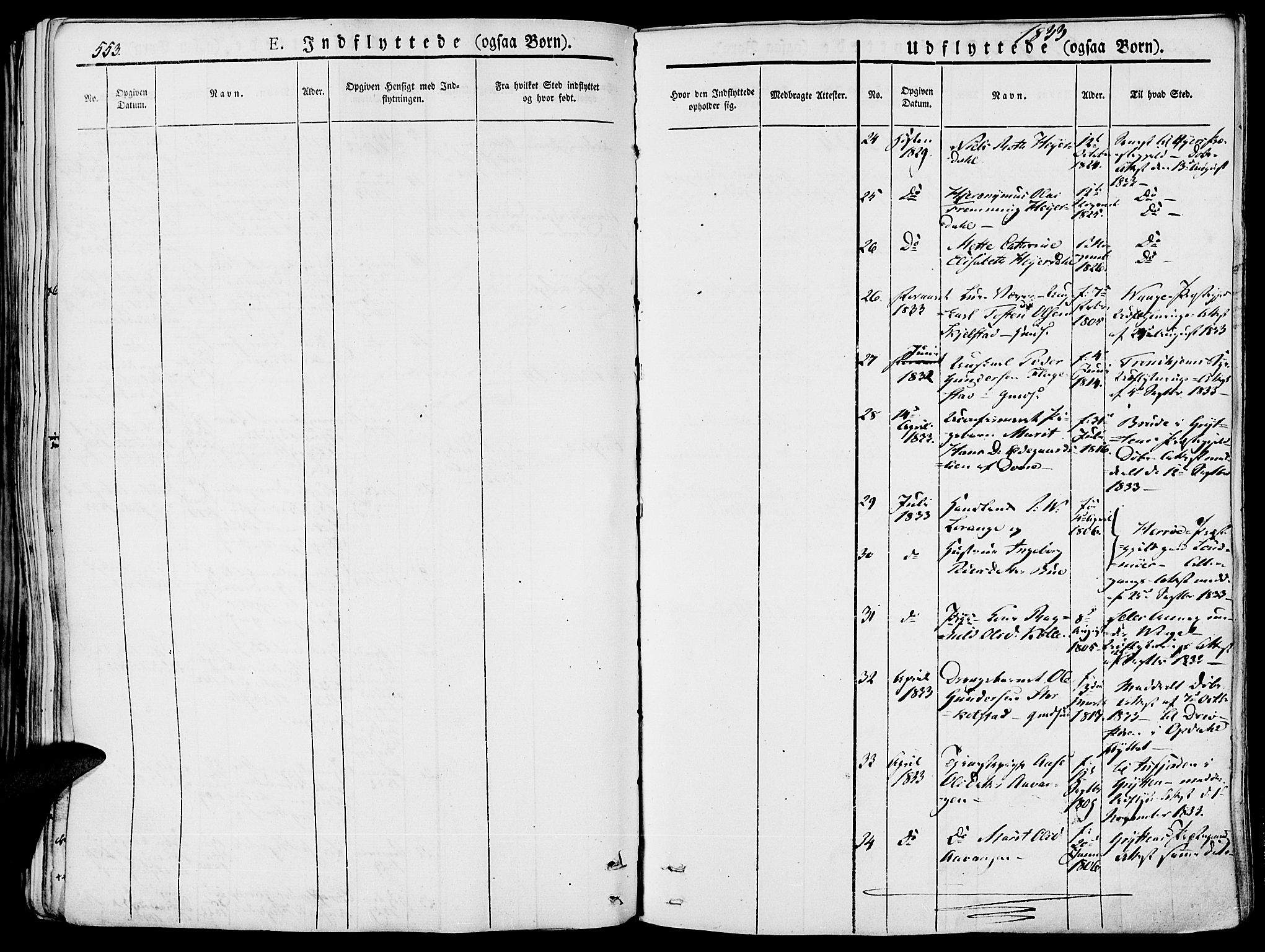 Lesja prestekontor, AV/SAH-PREST-068/H/Ha/Haa/L0005: Ministerialbok nr. 5, 1830-1842, s. 553