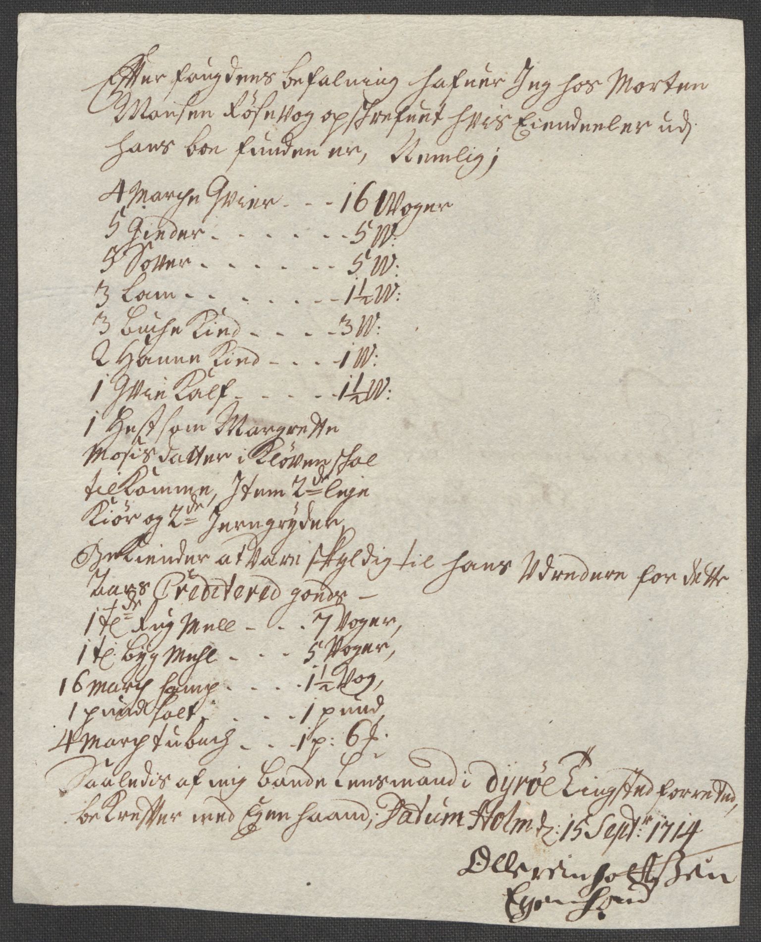 Rentekammeret inntil 1814, Reviderte regnskaper, Fogderegnskap, RA/EA-4092/R68/L4760: Fogderegnskap Senja og Troms, 1714, s. 273