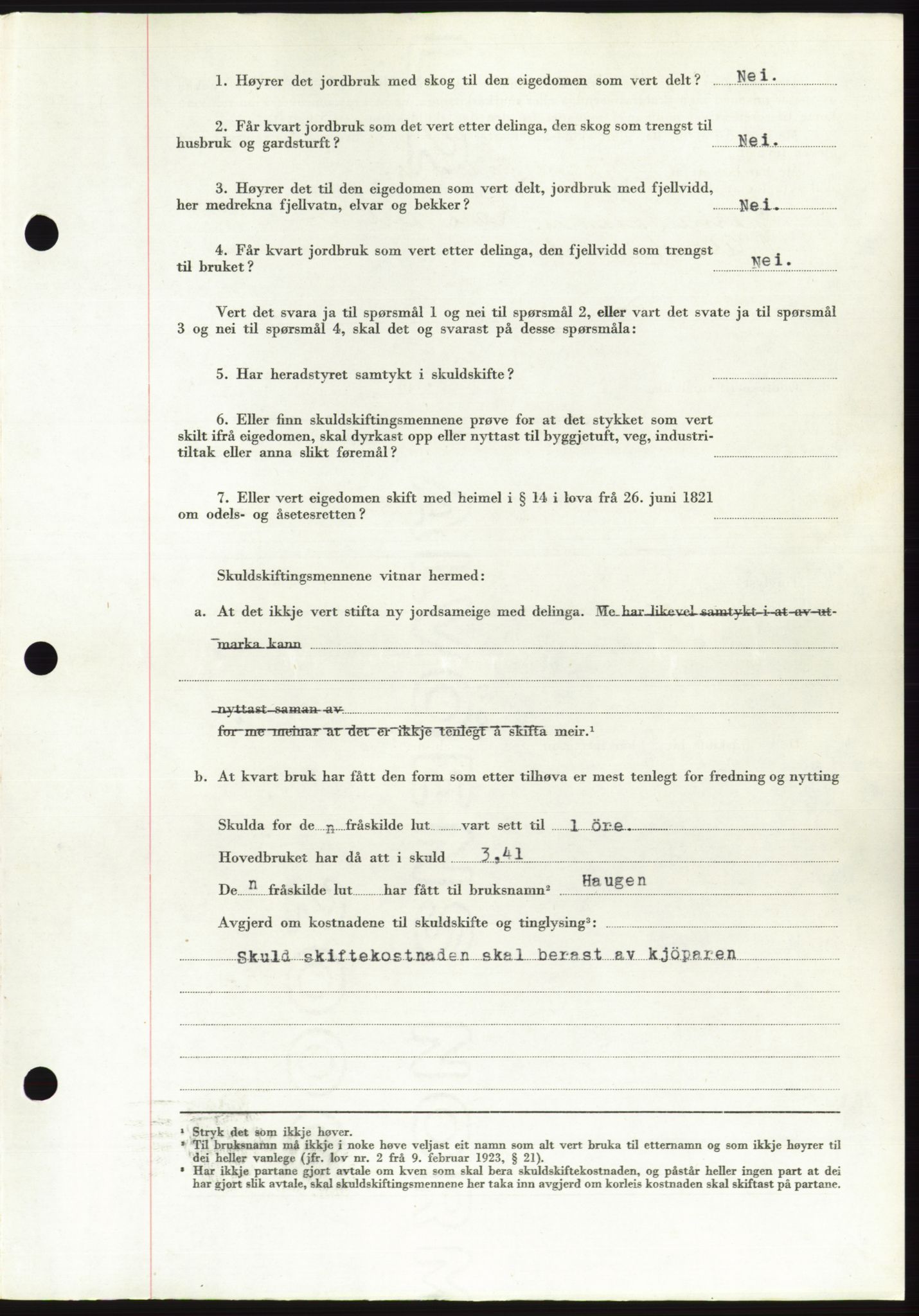 Søre Sunnmøre sorenskriveri, AV/SAT-A-4122/1/2/2C/L0095: Pantebok nr. 21A, 1953-1953, Dagboknr: 1432/1953
