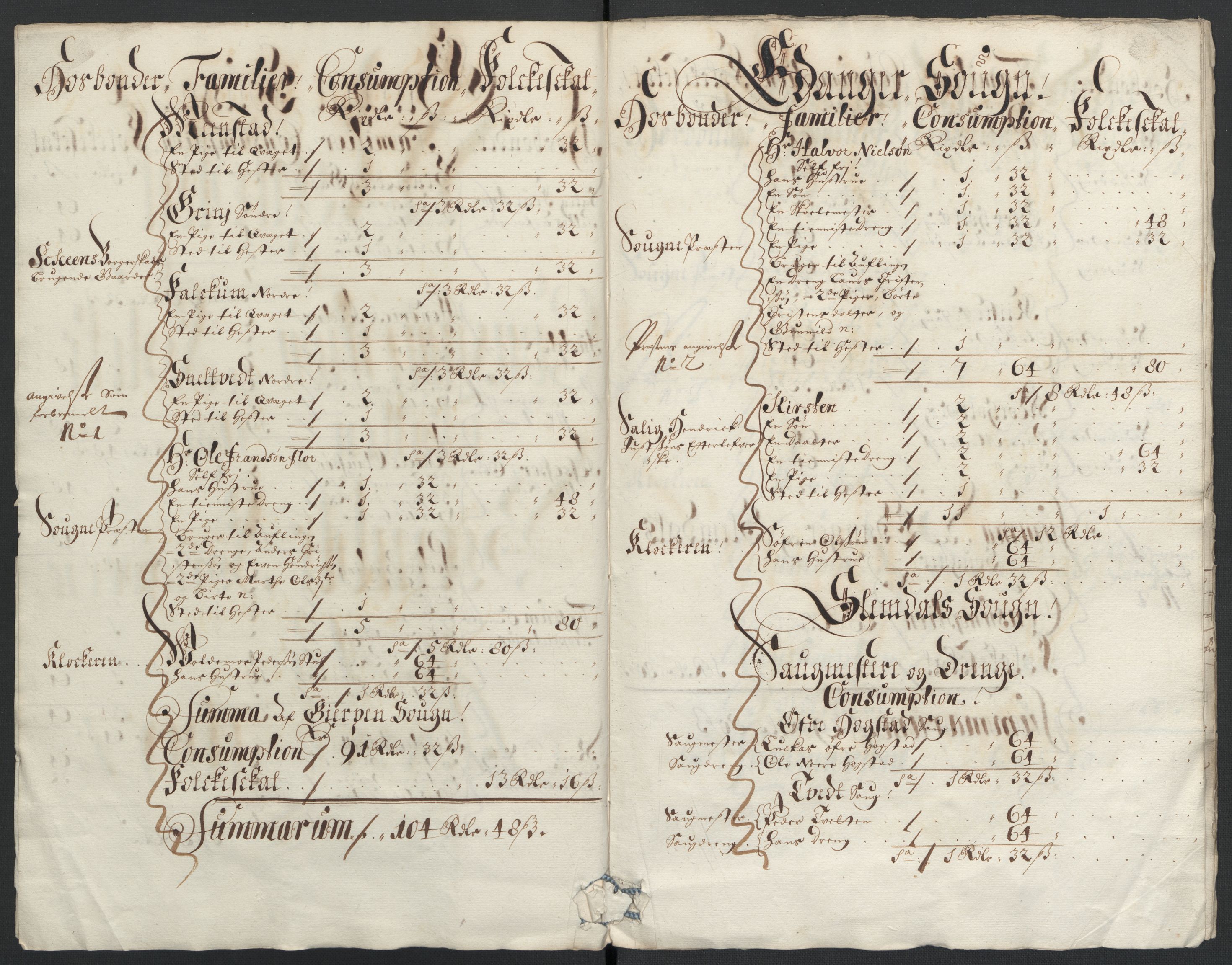 Rentekammeret inntil 1814, Reviderte regnskaper, Fogderegnskap, RA/EA-4092/R36/L2097: Fogderegnskap Øvre og Nedre Telemark og Bamble, 1697, s. 155