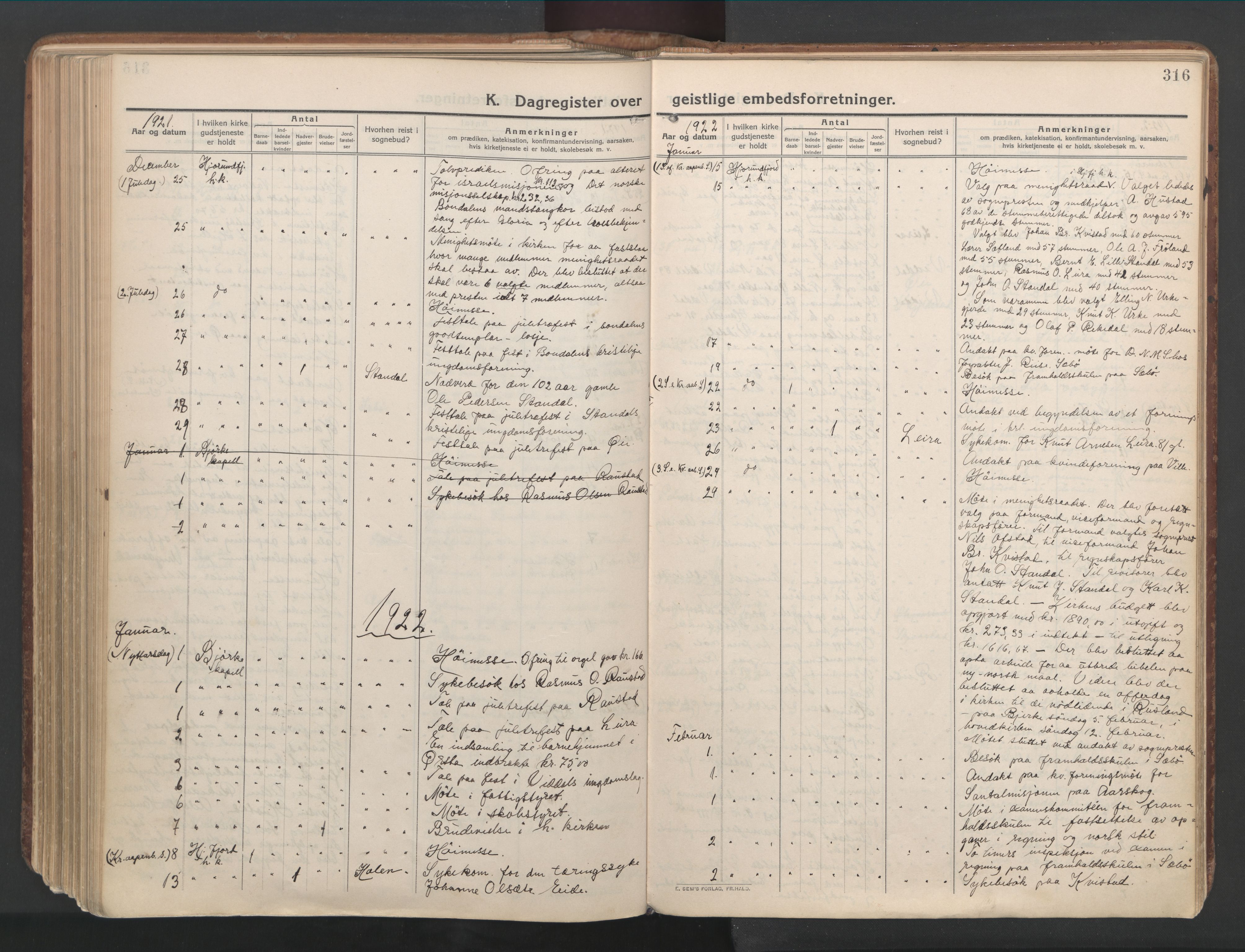 Ministerialprotokoller, klokkerbøker og fødselsregistre - Møre og Romsdal, SAT/A-1454/515/L0212: Ministerialbok nr. 515A08, 1911-1935, s. 316