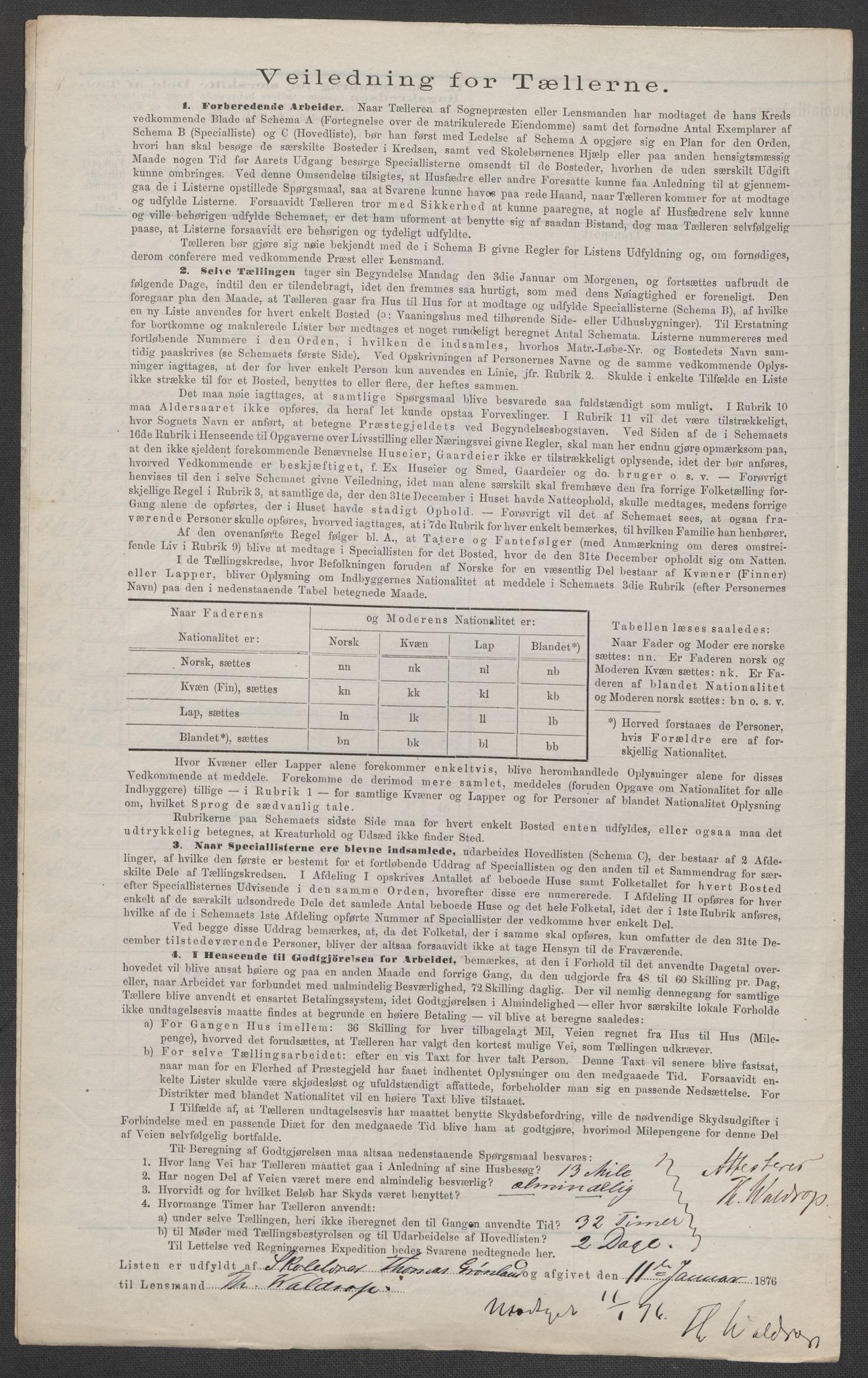 RA, Folketelling 1875 for 0229P Enebakk prestegjeld, 1875, s. 6