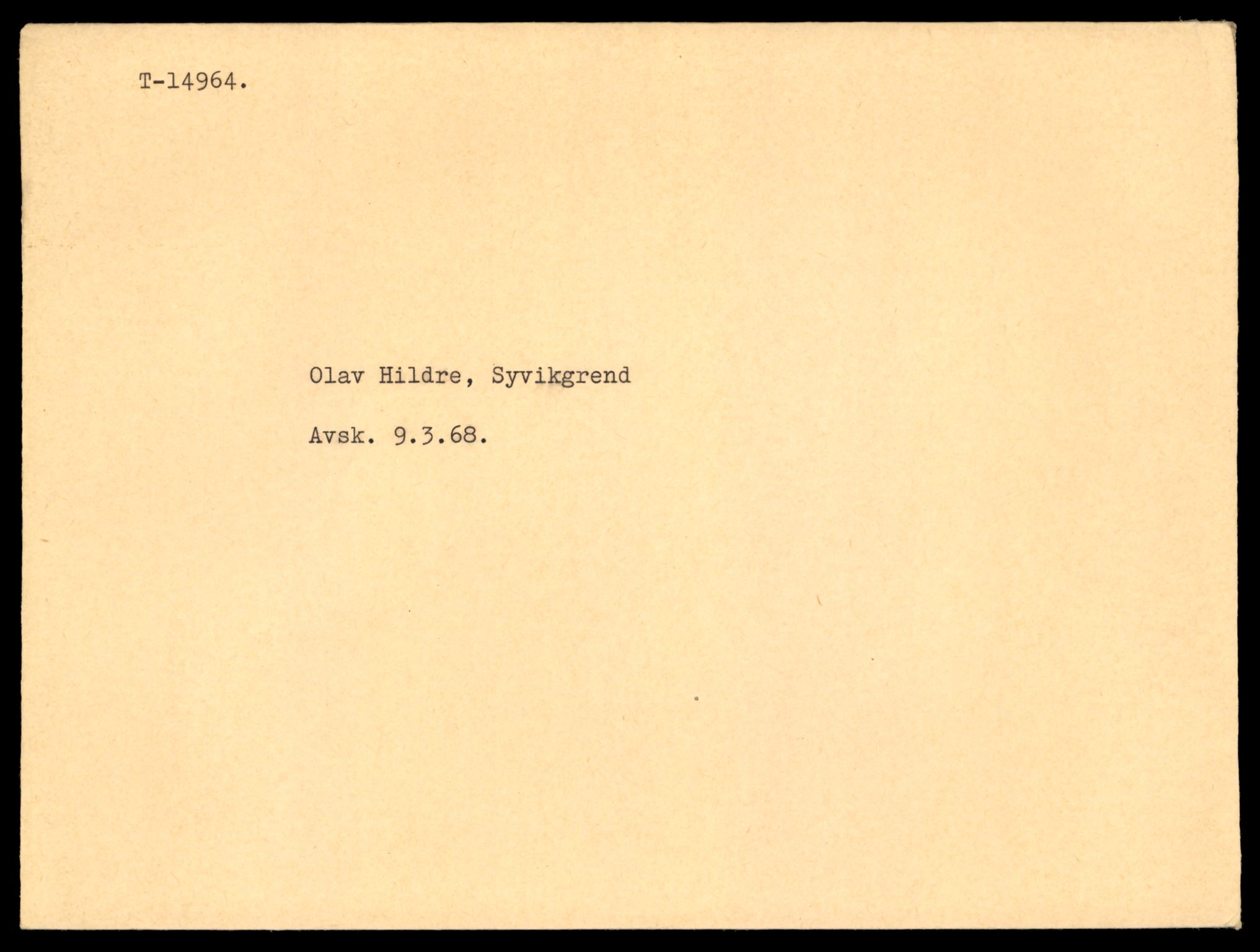 Møre og Romsdal vegkontor - Ålesund trafikkstasjon, AV/SAT-A-4099/F/Fe/L0049: Registreringskort for kjøretøy T 14864 - T 18613, 1927-1998, s. 2341