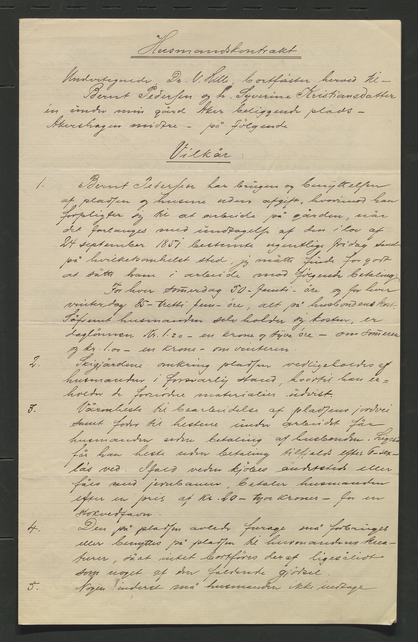 Åker i Vang, Hedmark, og familien Todderud, AV/SAH-ARK-010/F/Fa/L0002: Eiendomsdokumenter, 1739-1916, s. 238