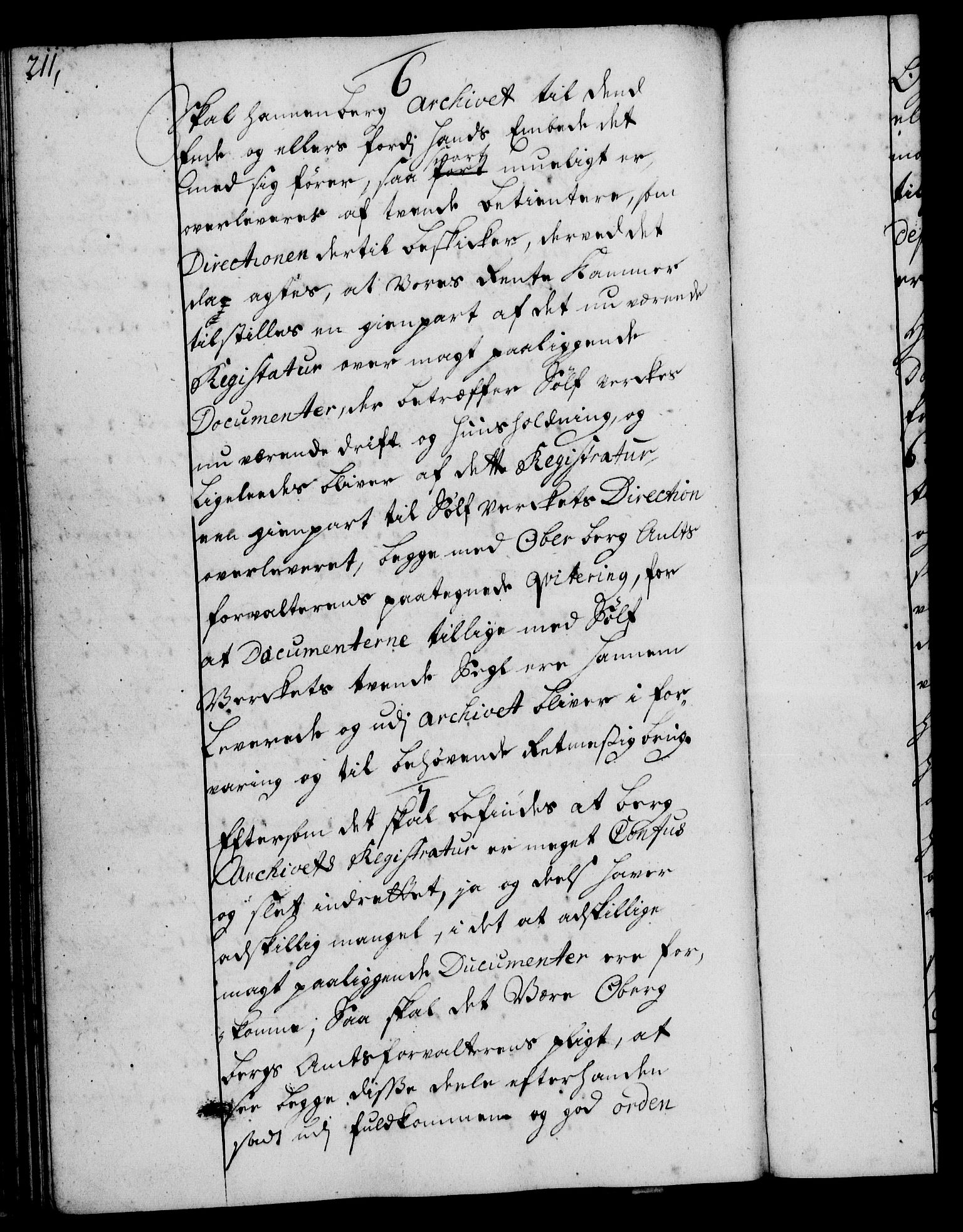 Rentekammeret, Kammerkanselliet, RA/EA-3111/G/Gg/Ggi/L0002: Norsk instruksjonsprotokoll med register (merket RK 53.35), 1729-1751, s. 211