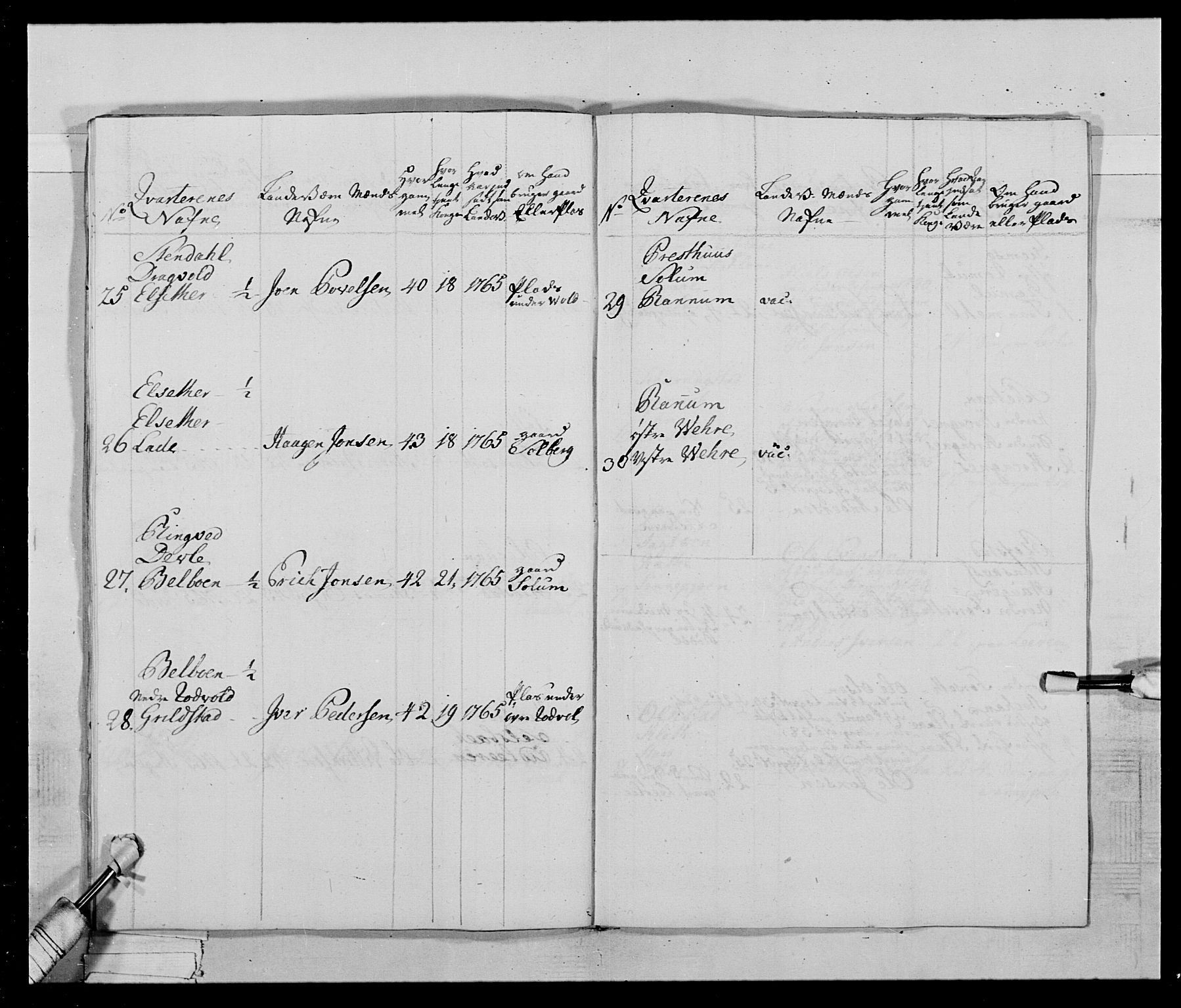 Generalitets- og kommissariatskollegiet, Det kongelige norske kommissariatskollegium, AV/RA-EA-5420/E/Eh/L0019: Nordafjelske dragonregiment, 1761-1769, s. 339