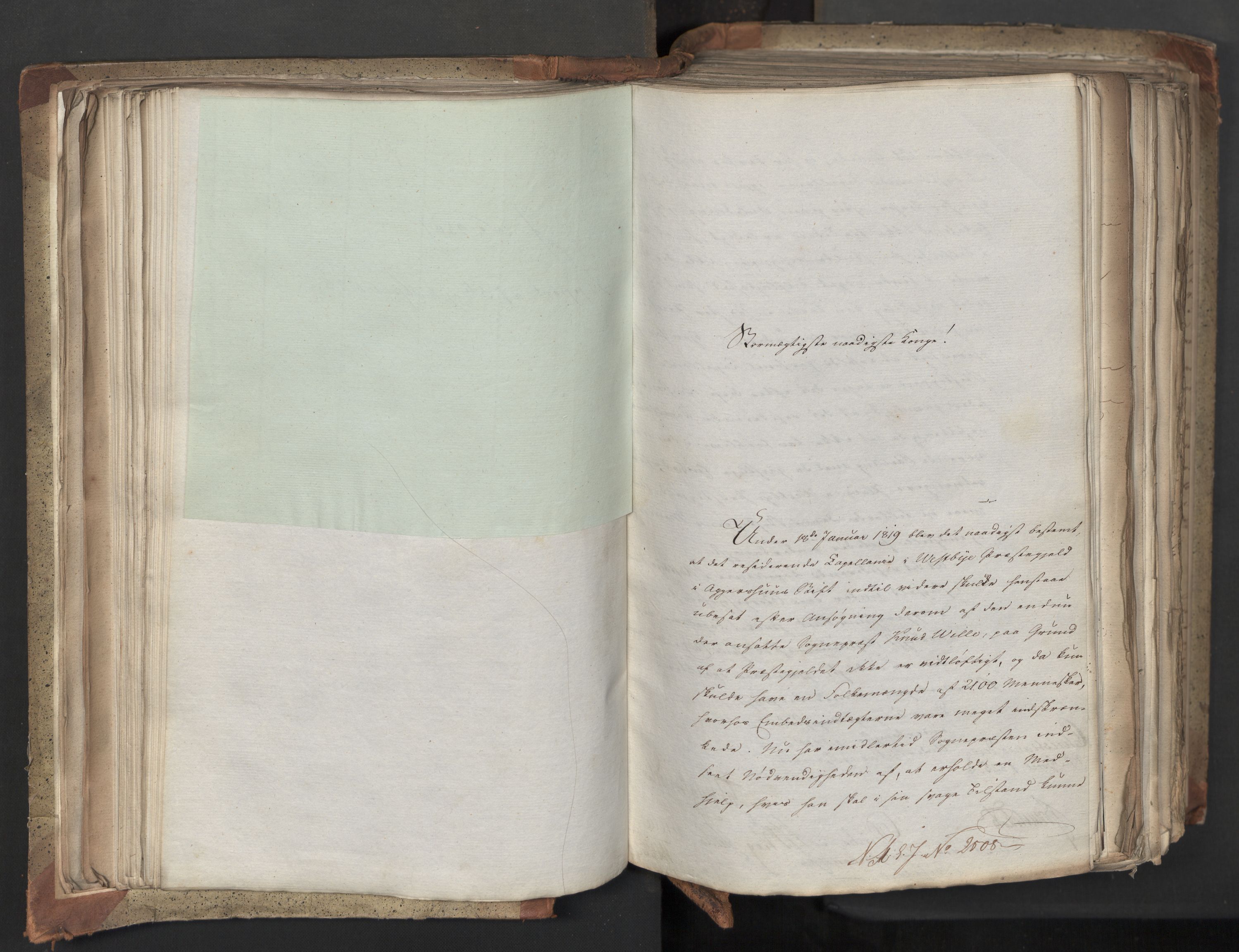 Statsrådsavdelingen i Stockholm, AV/RA-S-1003/D/Da/L0042: Regjeringsinnstillinger nr. 2467-2705, 1825, s. 127