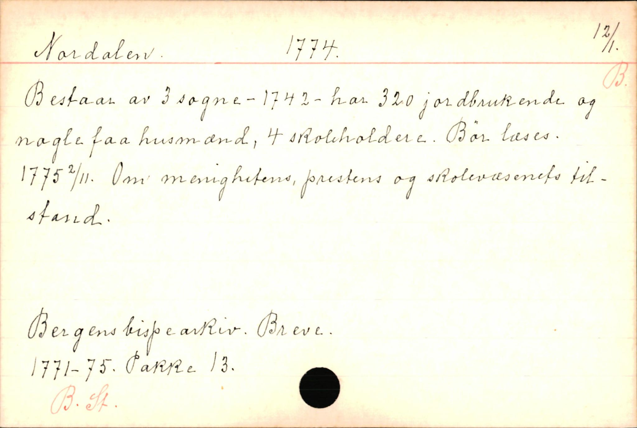 Haugen, Johannes - lærer, AV/SAB-SAB/PA-0036/01/L0001: Om klokkere og lærere, 1521-1904, s. 10909