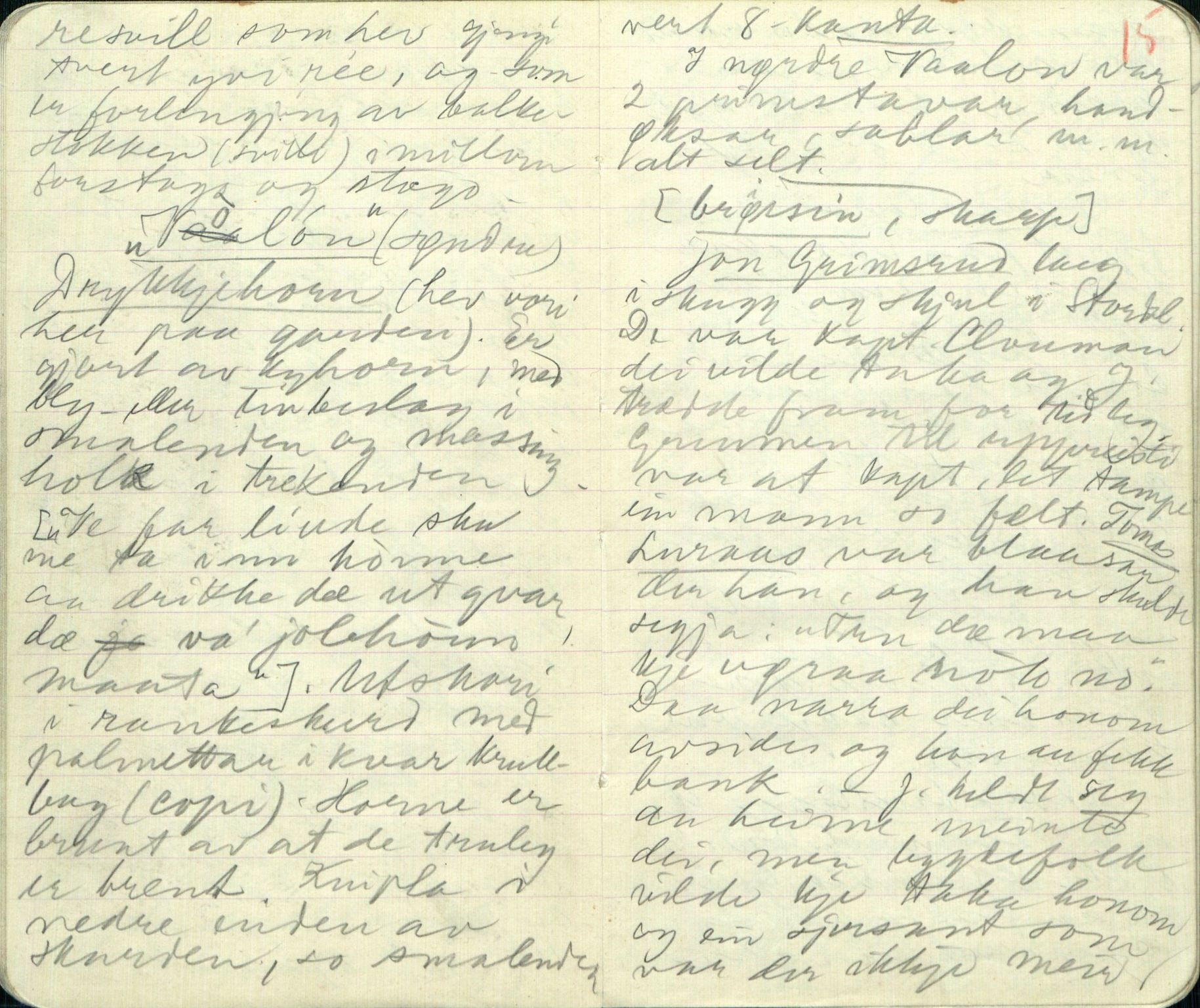 Rikard Berge, TEMU/TGM-A-1003/F/L0009/0011: 341-356 / 351 Oppskrifter frå Tinn. R. Berge, 1917, s. 14-15