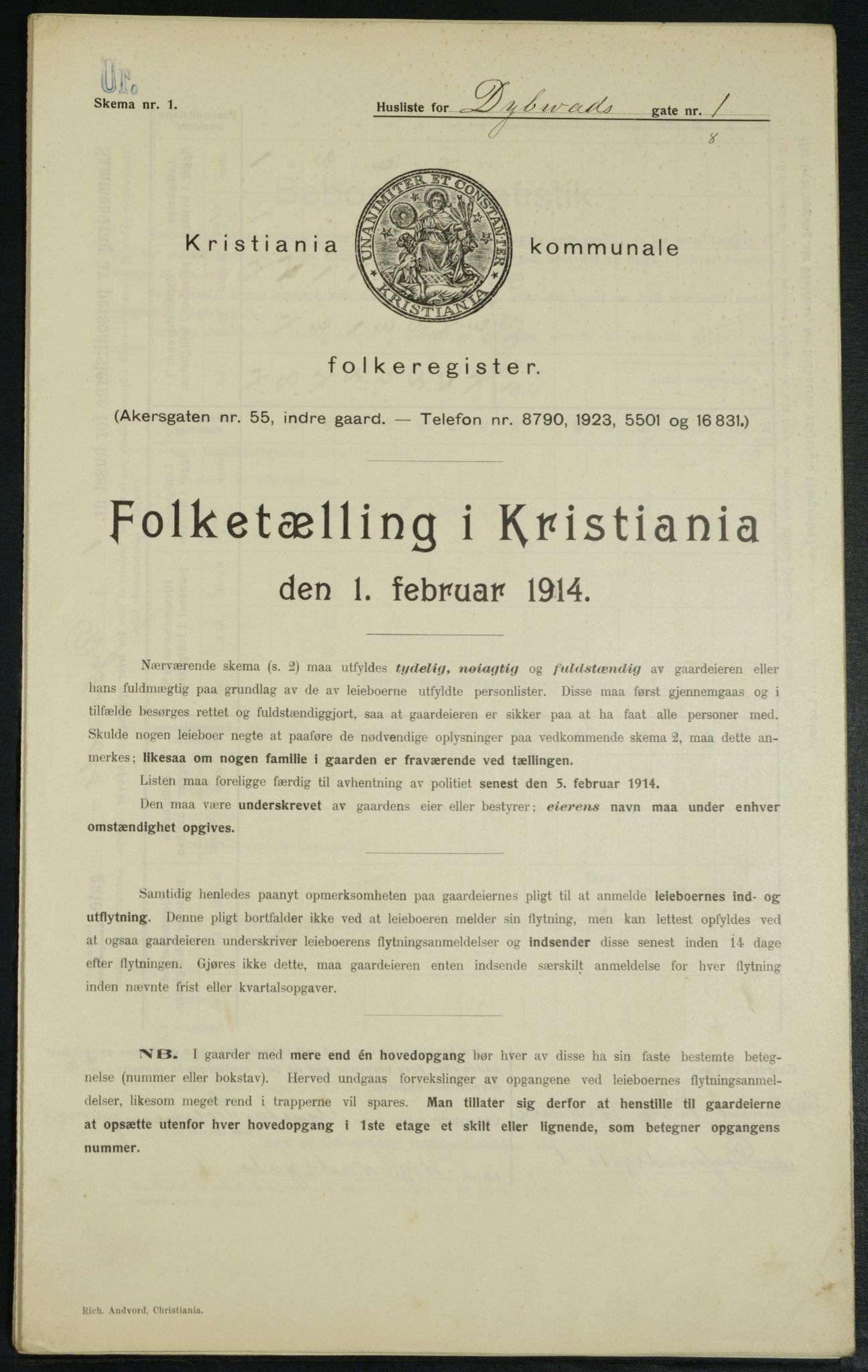 OBA, Kommunal folketelling 1.2.1914 for Kristiania, 1914, s. 17621