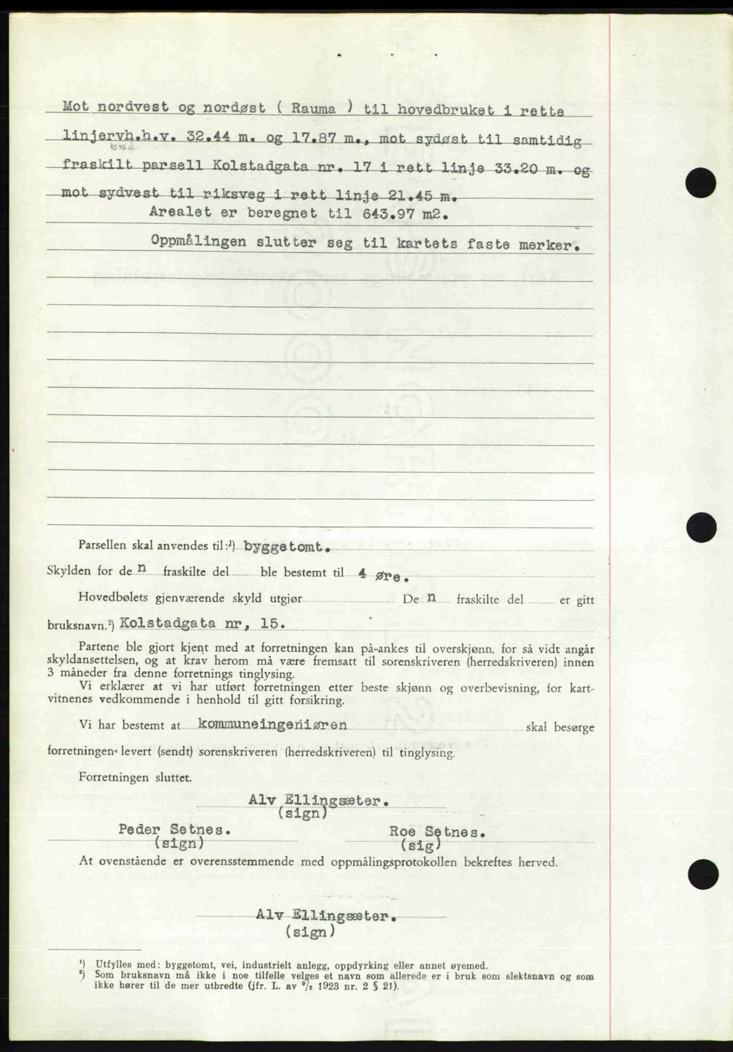 Romsdal sorenskriveri, AV/SAT-A-4149/1/2/2C: Pantebok nr. A32, 1950-1950, Dagboknr: 395/1950