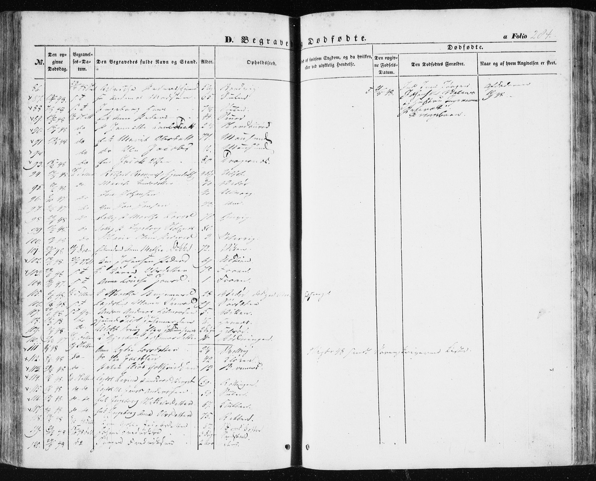 Ministerialprotokoller, klokkerbøker og fødselsregistre - Sør-Trøndelag, SAT/A-1456/634/L0529: Ministerialbok nr. 634A05, 1843-1851, s. 284