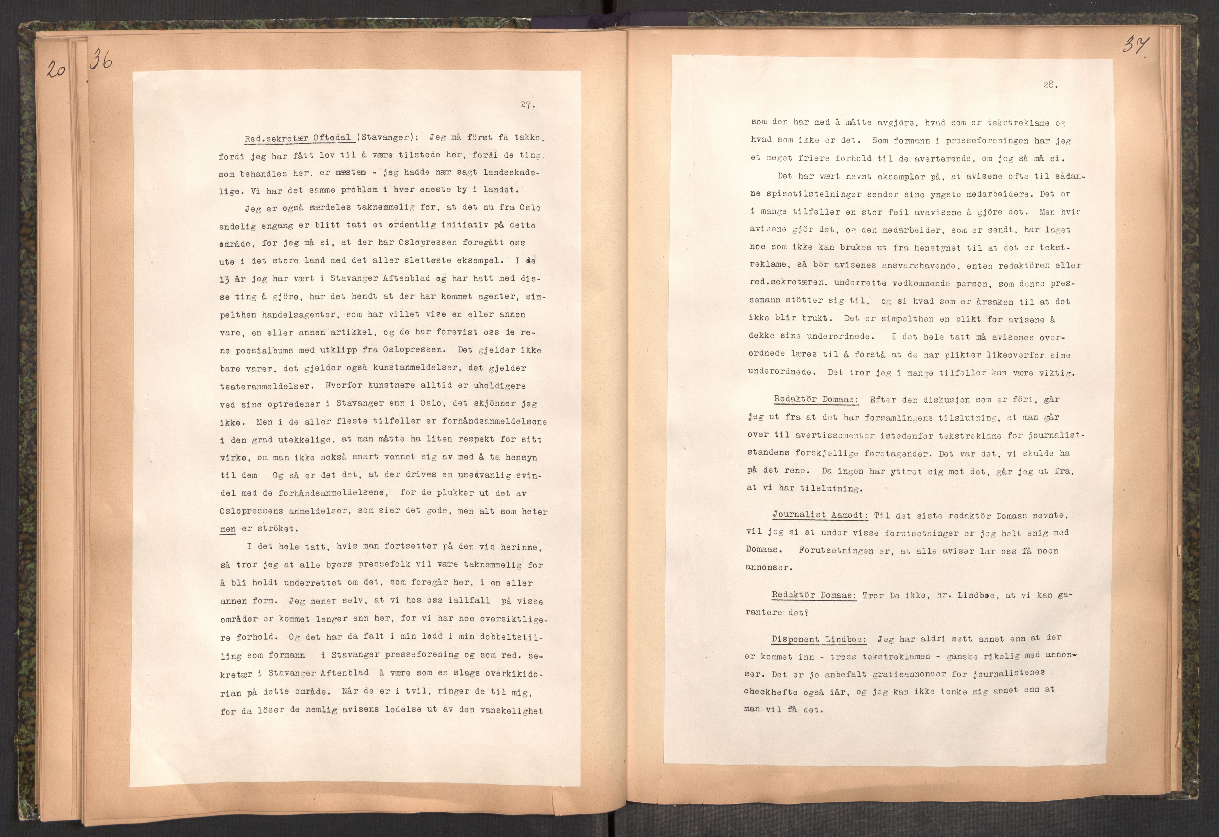 Tekstreklameutvalget, RA/PA-0854/A/Aa/L0002: Møtereferat, 1933-1938, s. 36-37