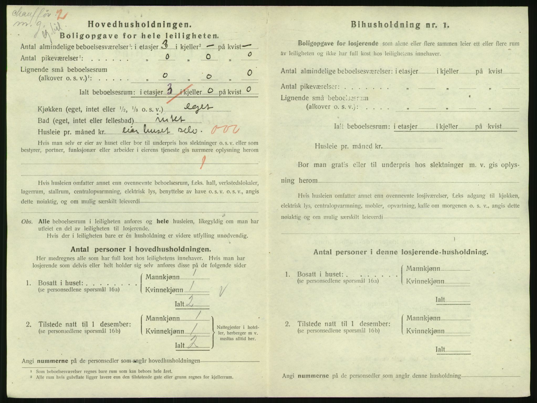 SAH, Folketelling 1920 for 0501 Lillehammer kjøpstad, 1920, s. 1339