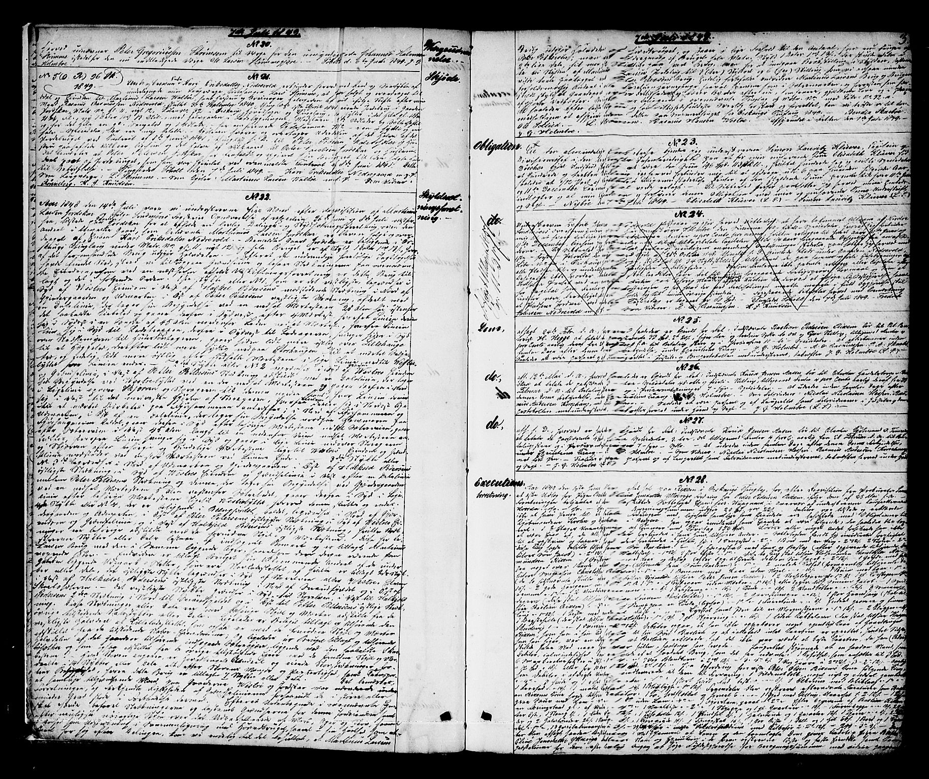 Nordre Sunnmøre sorenskriveri, AV/SAT-A-0006/1/2/2C/2Ca/L0006: Pantebok nr. 10, 1849-1855, s. 3