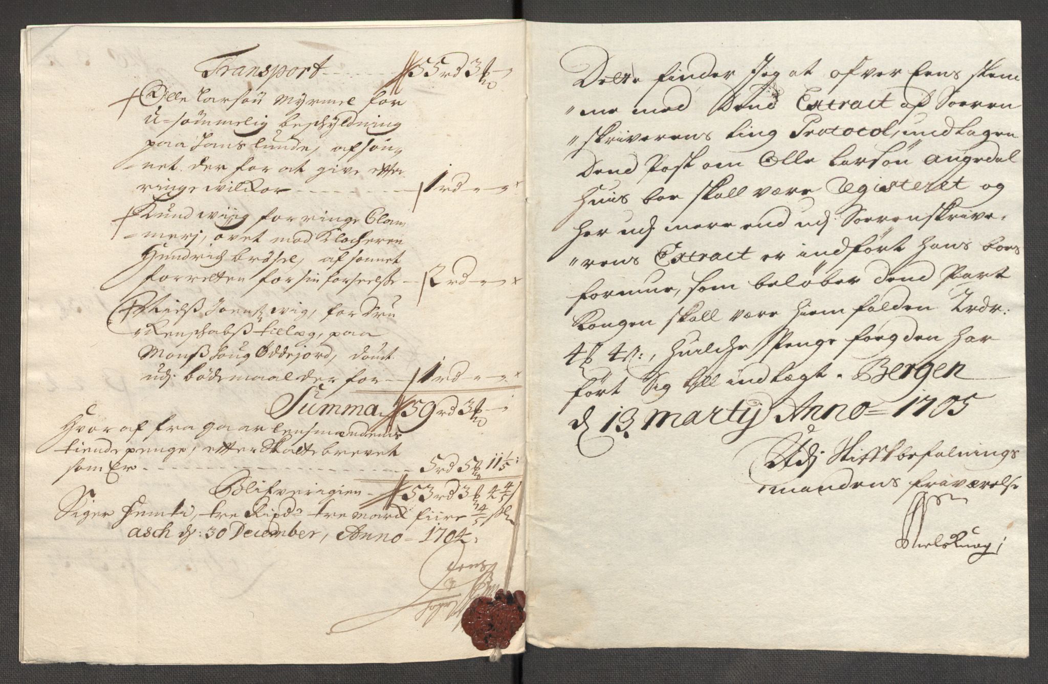 Rentekammeret inntil 1814, Reviderte regnskaper, Fogderegnskap, AV/RA-EA-4092/R53/L3428: Fogderegnskap Sunn- og Nordfjord, 1704, s. 133
