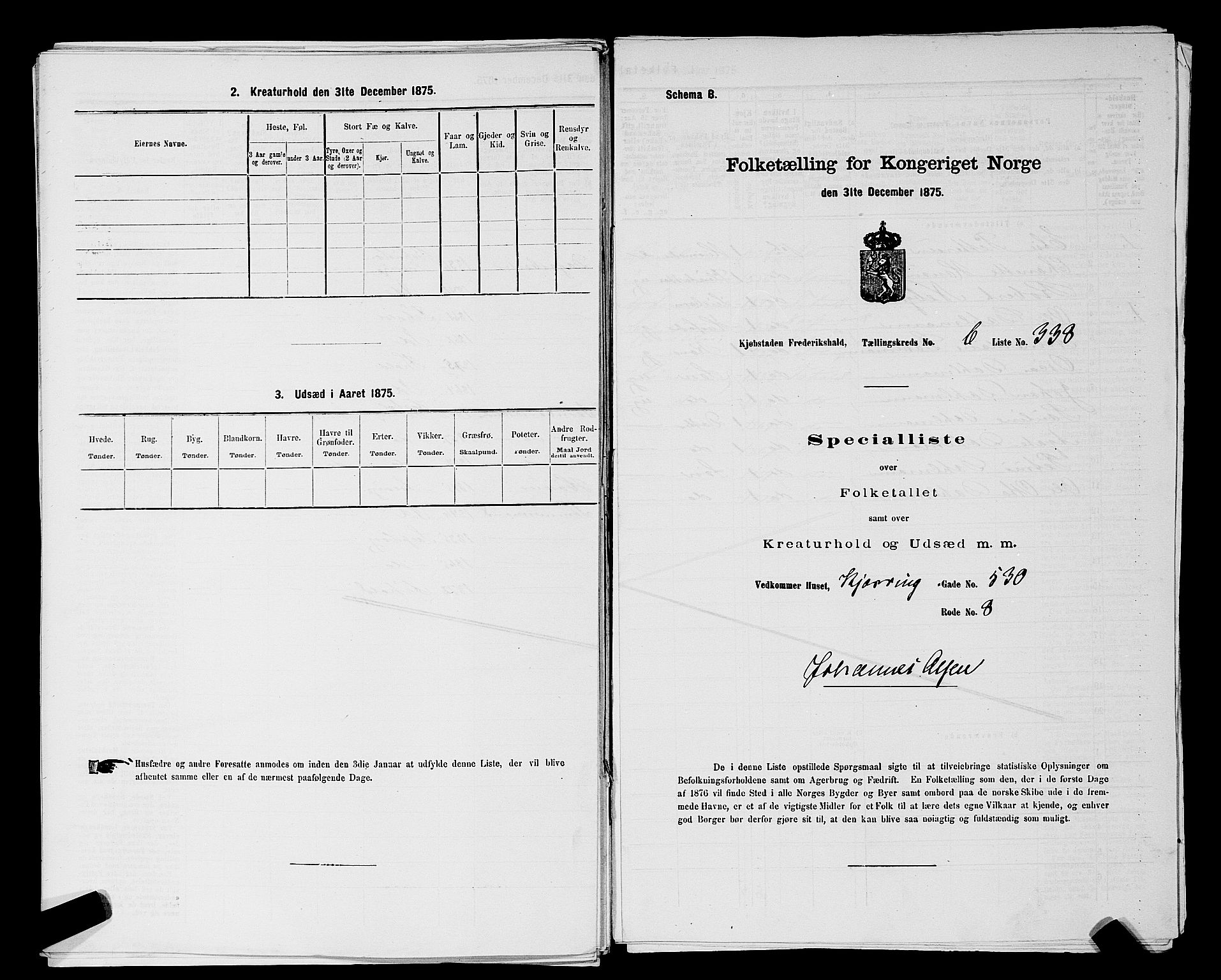 RA, Folketelling 1875 for 0101P Fredrikshald prestegjeld, 1875, s. 629