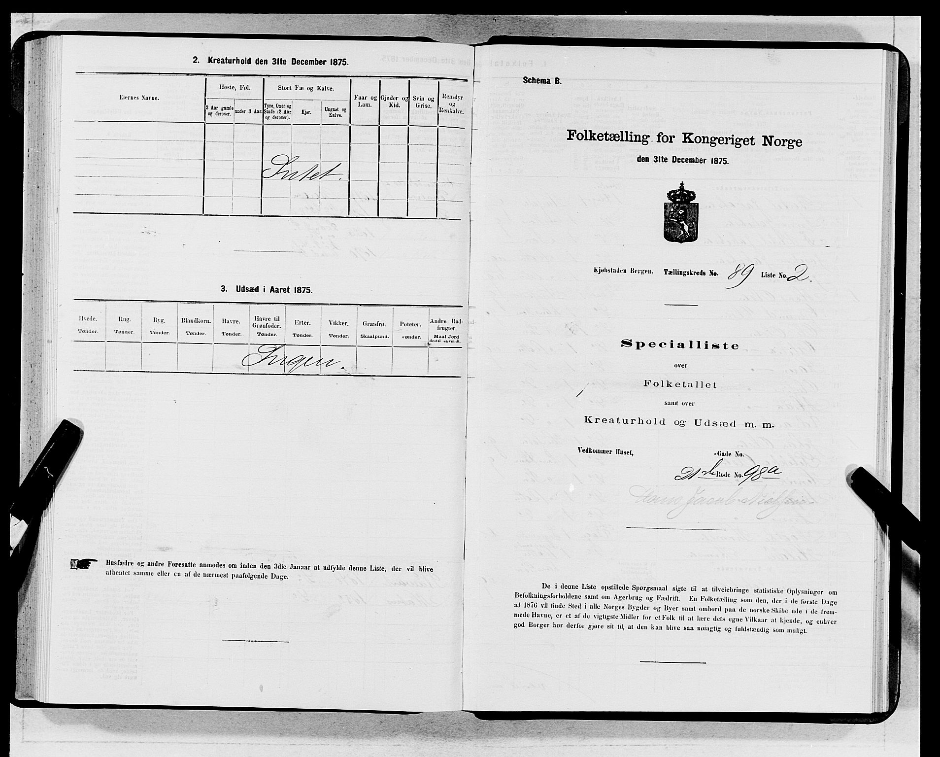 SAB, Folketelling 1875 for 1301 Bergen kjøpstad, 1875, s. 4772