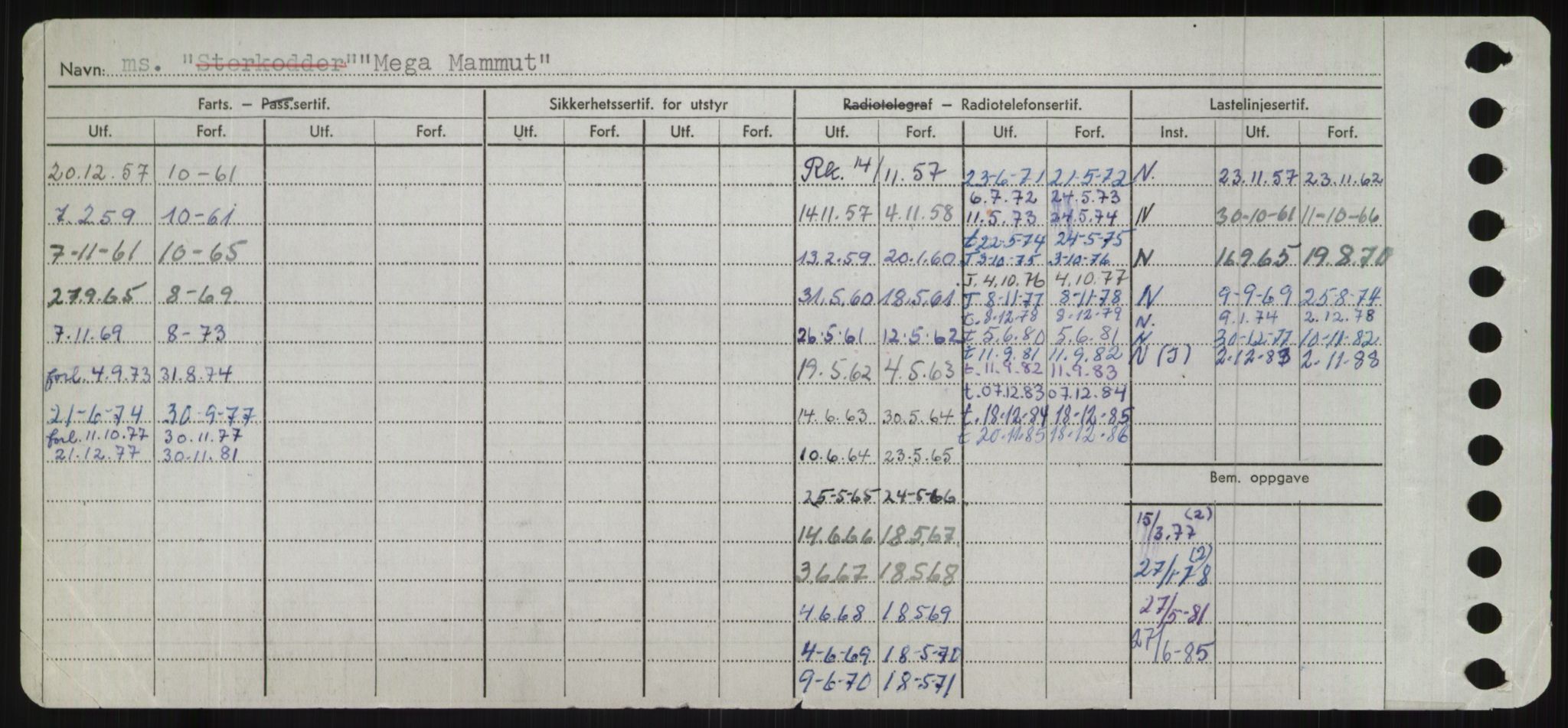 Sjøfartsdirektoratet med forløpere, Skipsmålingen, RA/S-1627/H/Ha/L0004/0001: Fartøy, Mas-R / Fartøy, Mas-Odd, s. 48