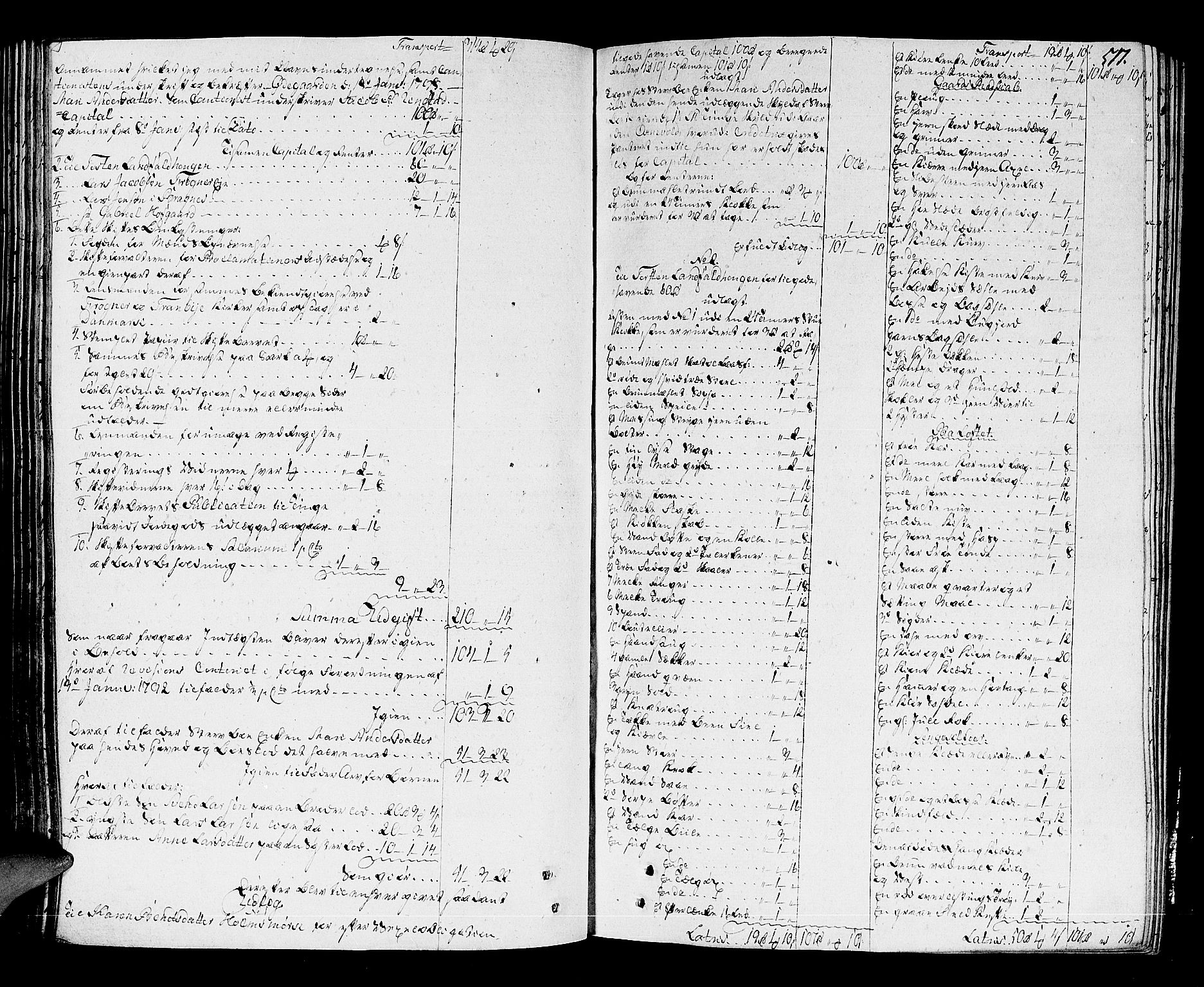 Lier, Røyken og Hurum sorenskriveri, AV/SAKO-A-89/H/Hc/L0007a: Skifteprotokoll, 1789-1799, s. 516b-517a