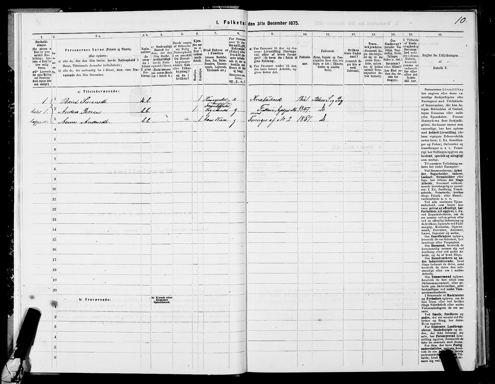 SATØ, Folketelling 1875 for 2012P Alta prestegjeld, 1875, s. 1010