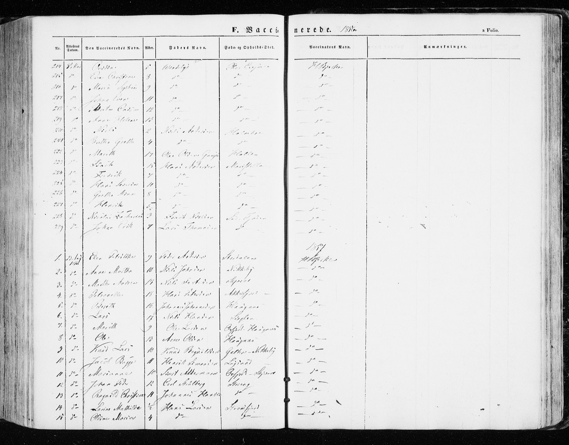 Skjervøy sokneprestkontor, AV/SATØ-S-1300/H/Ha/Haa/L0006kirke: Ministerialbok nr. 6, 1848-1859