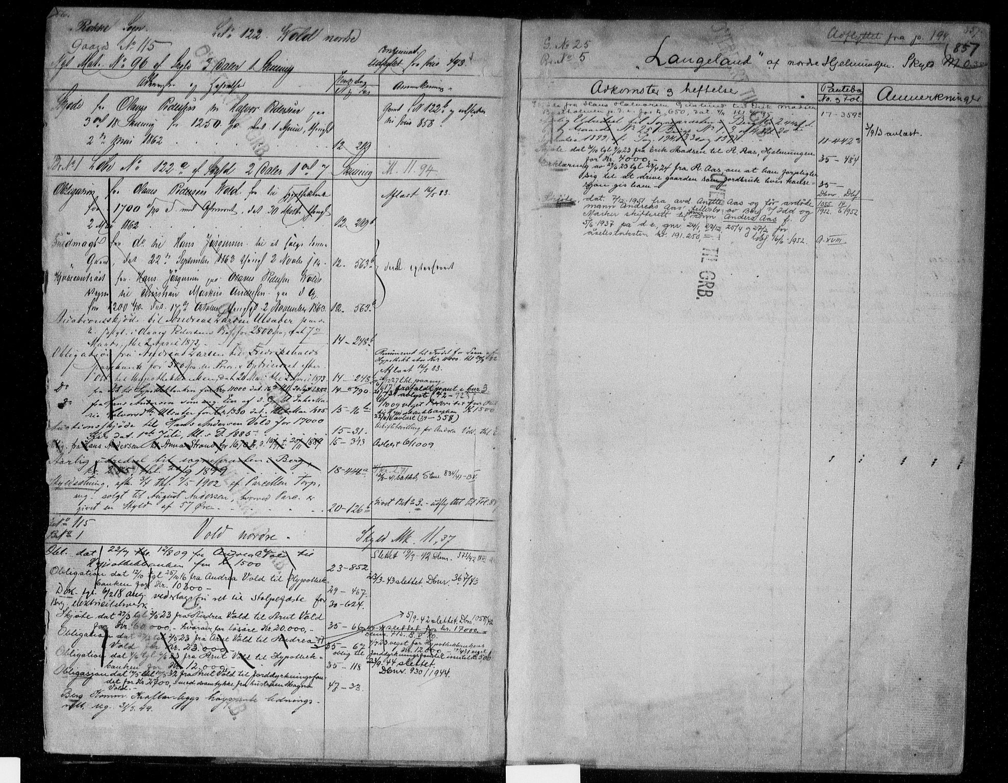 Idd og Marker sorenskriveri, AV/SAO-A-10283/G/Ga/Gac/L0004b: Panteregister nr. II 4b, 1848-1953, s. 856-857