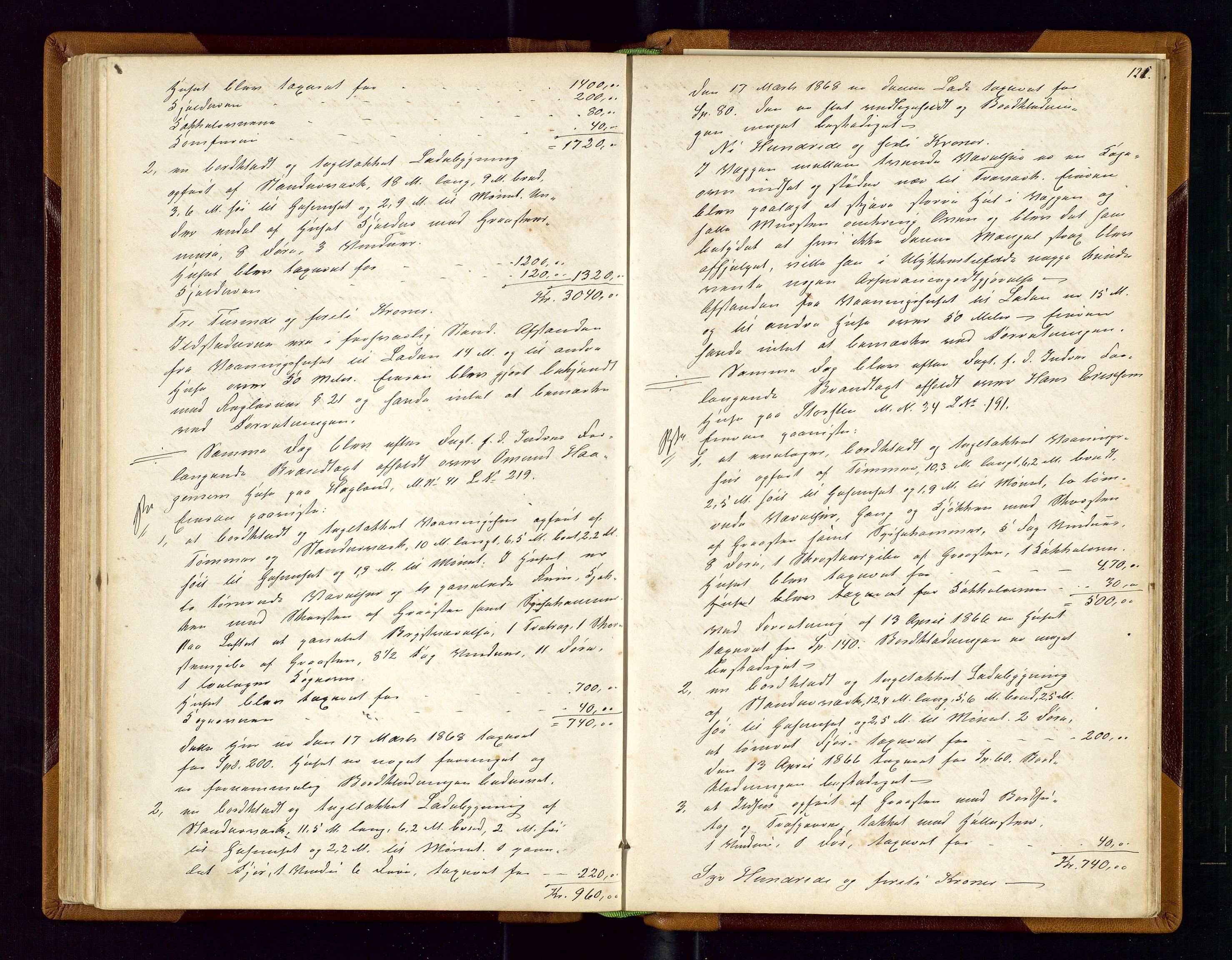 Torvestad lensmannskontor, AV/SAST-A-100307/1/Goa/L0001: "Brandtaxationsprotokol for Torvestad Thinglag", 1867-1883, s. 120b-121a