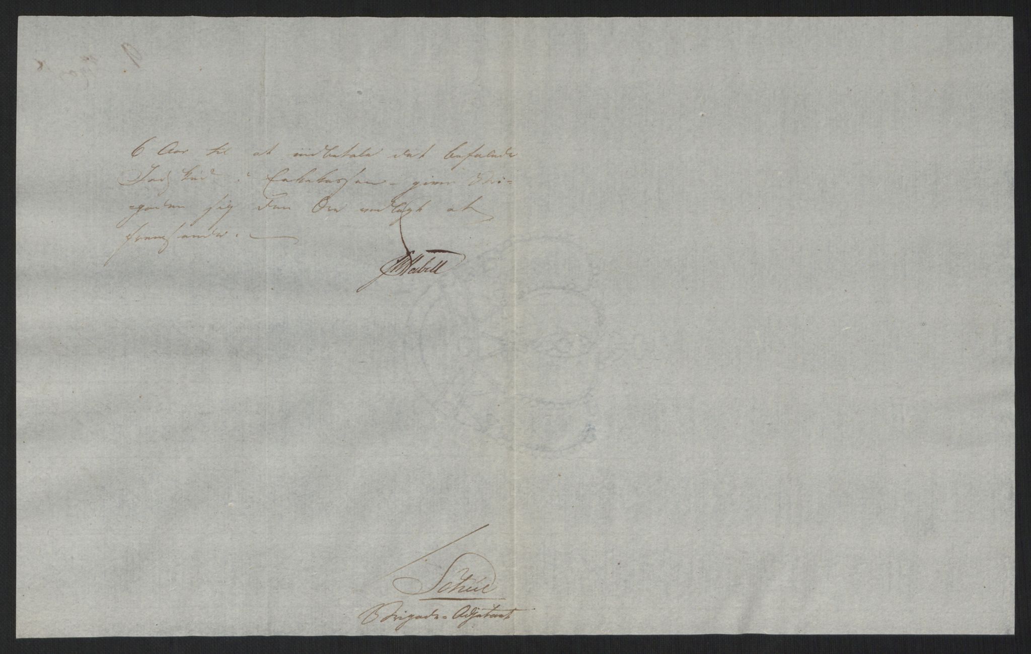 Armekommandoen, AV/RA-RAFA-3820/E/Ea/L0008/0006: Journalsaker, (II) / Q. Frå 2. Akershusiske brigade., 1818, s. 5