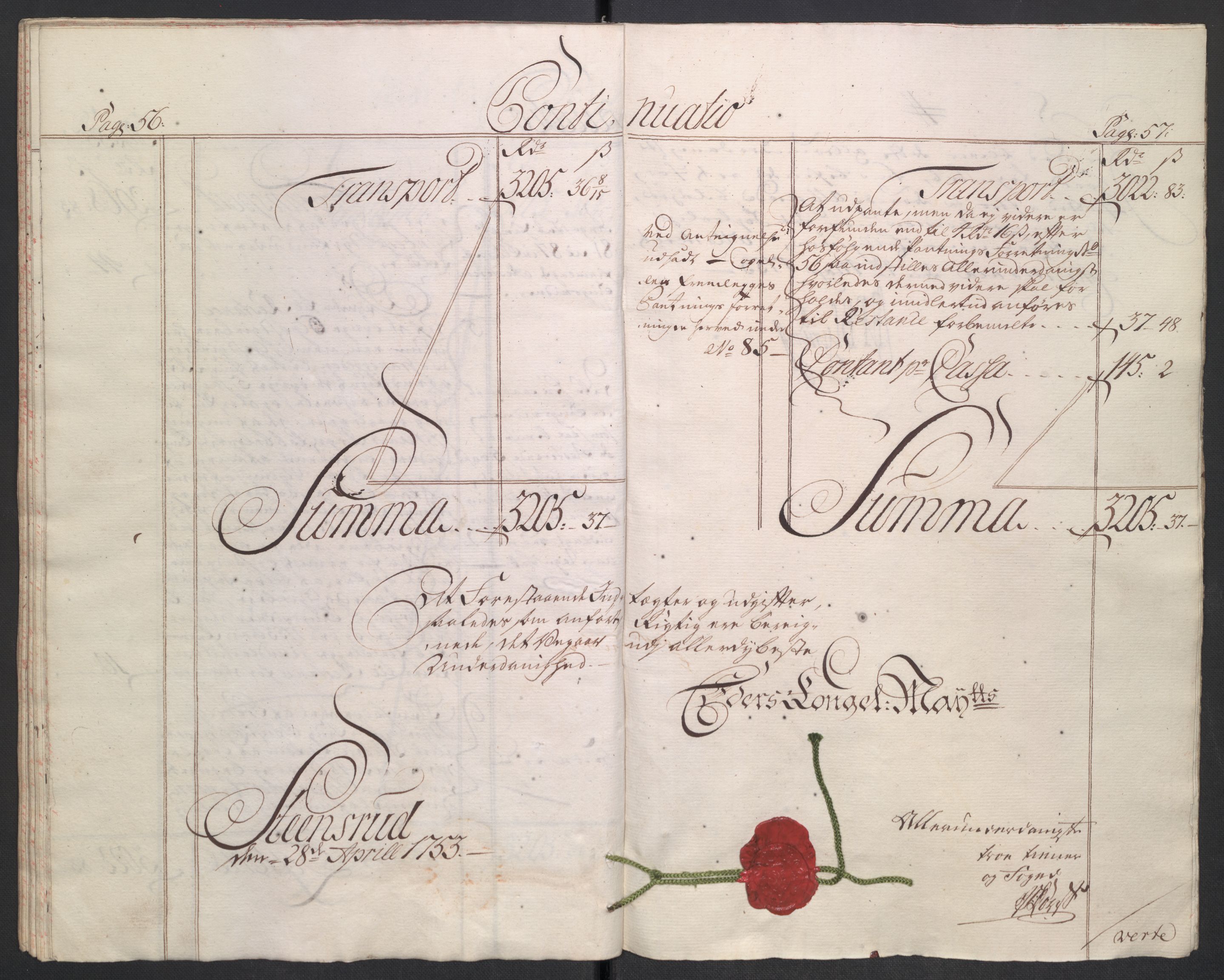 Rentekammeret inntil 1814, Reviderte regnskaper, Fogderegnskap, AV/RA-EA-4092/R18/L1349: Fogderegnskap Hadeland, Toten og Valdres, 1752-1753, s. 33