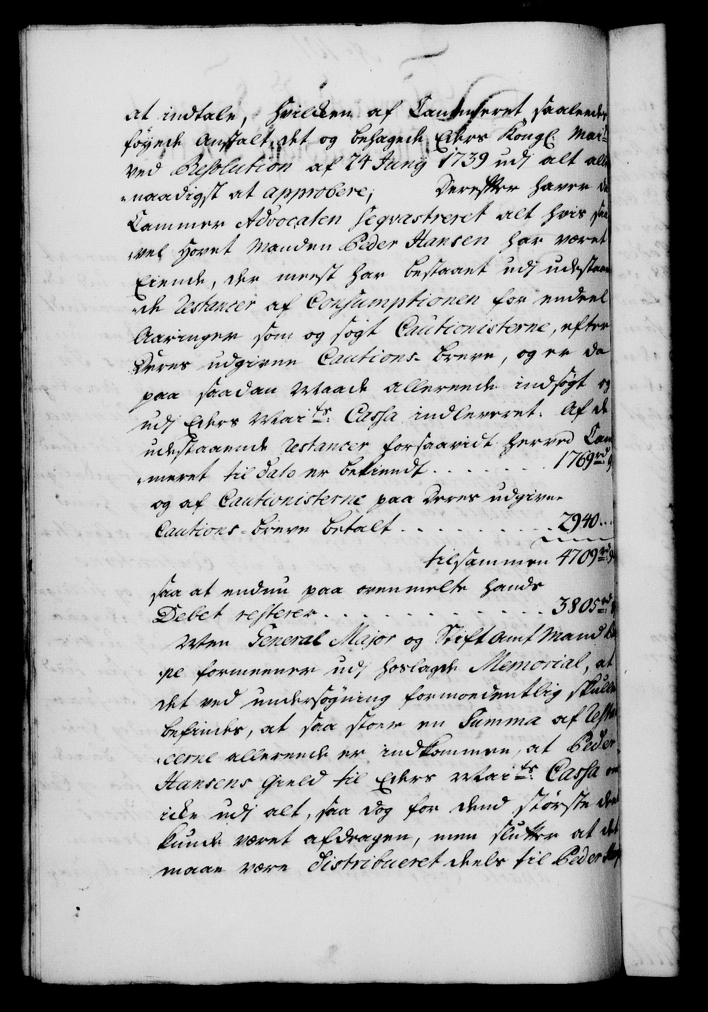 Rentekammeret, Kammerkanselliet, RA/EA-3111/G/Gf/Gfa/L0023: Norsk relasjons- og resolusjonsprotokoll (merket RK 52.23), 1740, s. 677