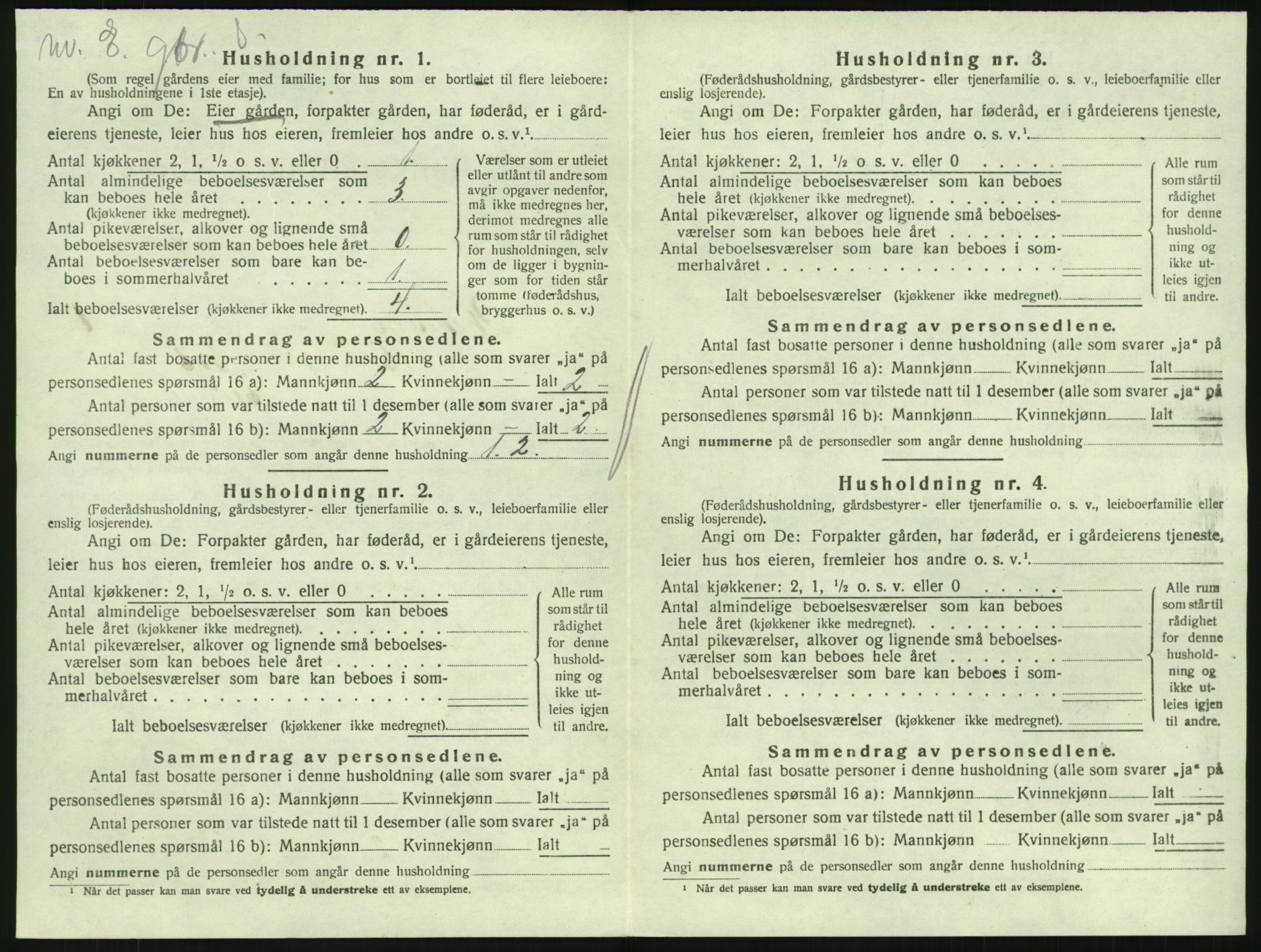 SAKO, Folketelling 1920 for 0727 Hedrum herred, 1920, s. 610